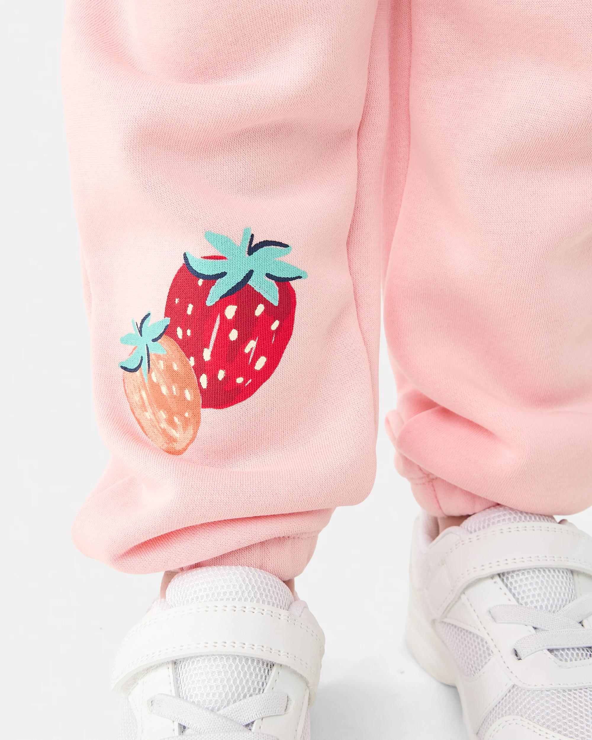 4 Print Trackpants Pnk Berry, 4 of 7