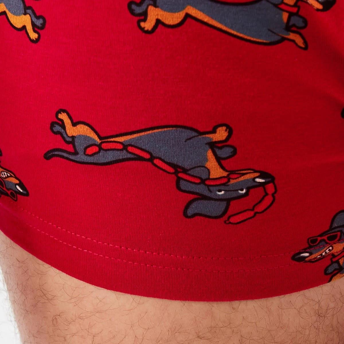 8 3 Pack Fly Front Print Trunks Fast Dogs, 8 of 8