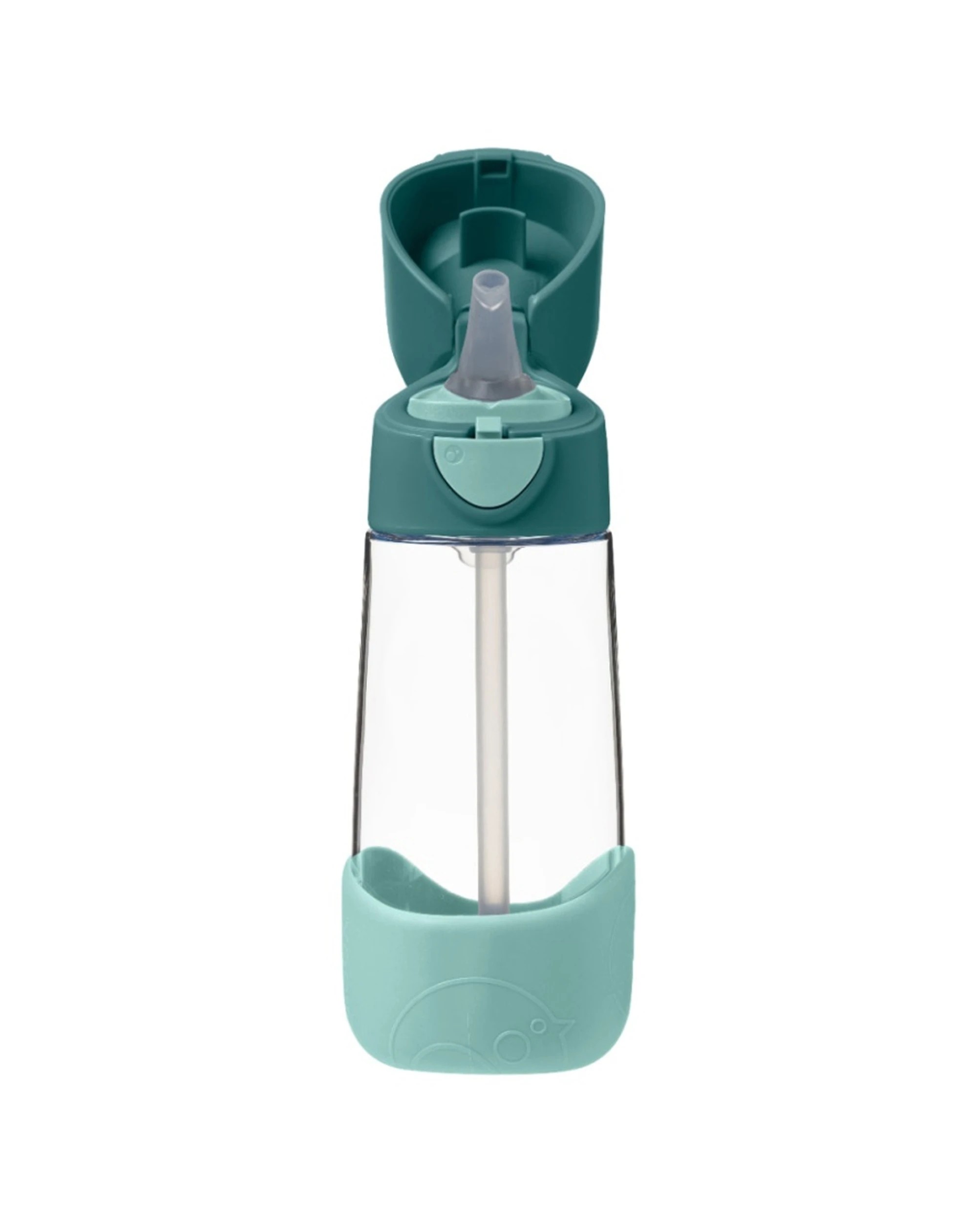 2 B.Box Tritan Kids Water Drink Bottle Spill Proof Emerald Forest 450ml - Green, 2 of 5