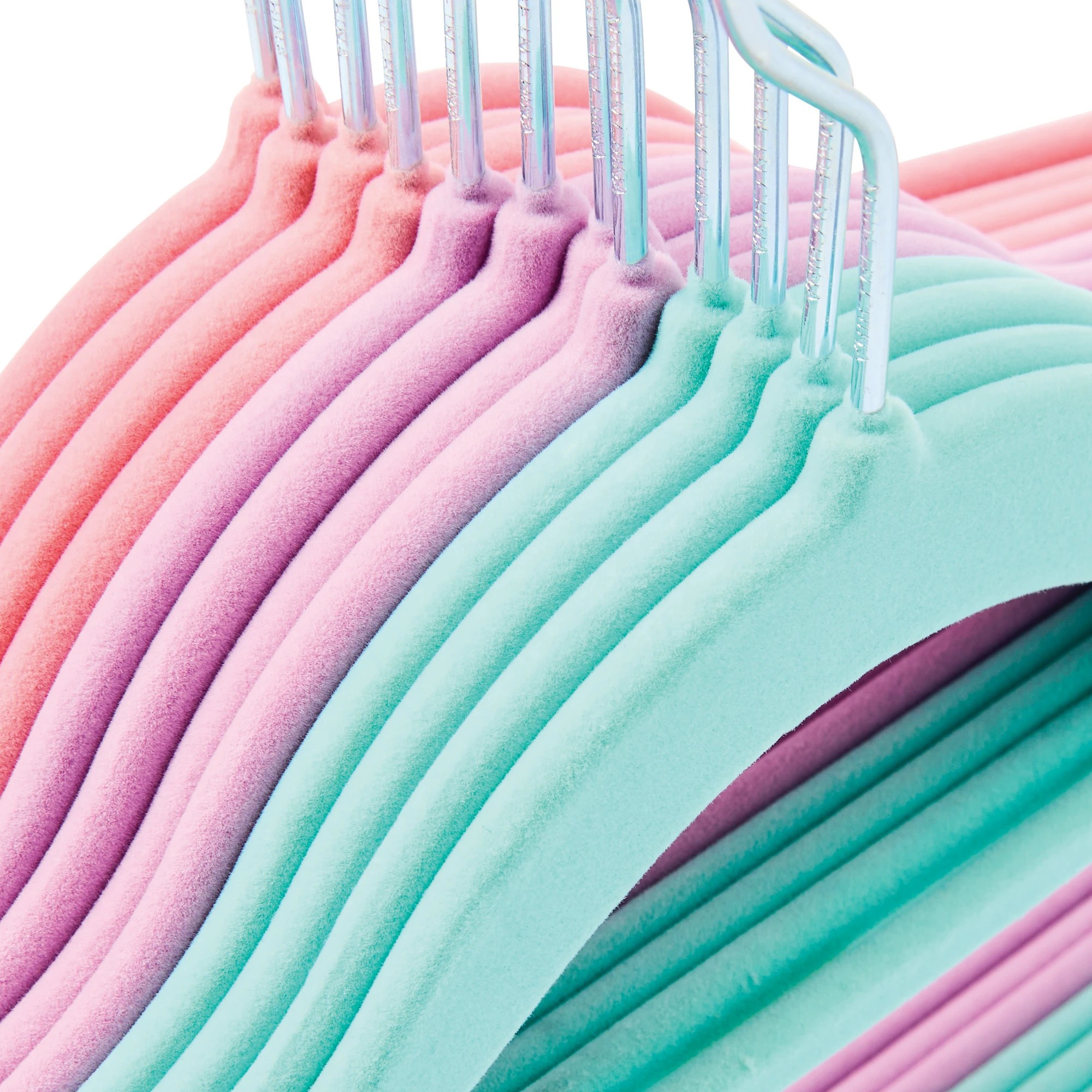 8 12 Pack Flocked Hangers, 8 of 8