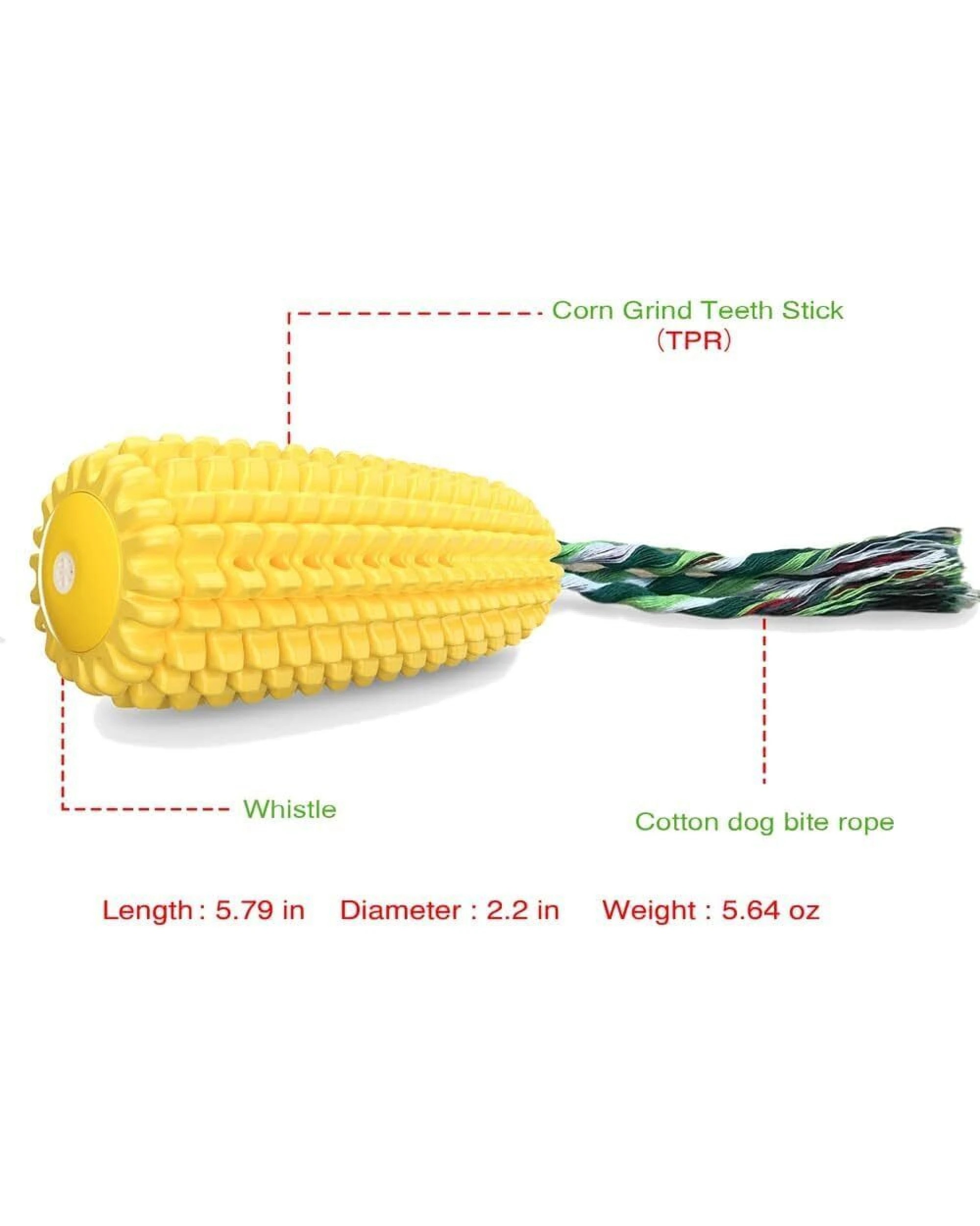 6 BR Pets Dog Toothbrush Teeth Cleaner Chew Toy, 6 of 7