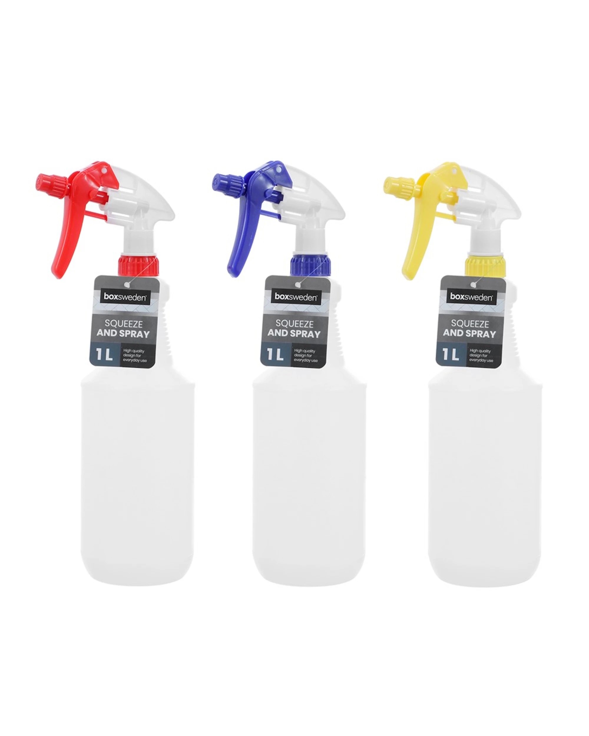 5 United Living Boxsweden Plastic Spray Bottle 1L Assorted - Assorted, 5 of 5