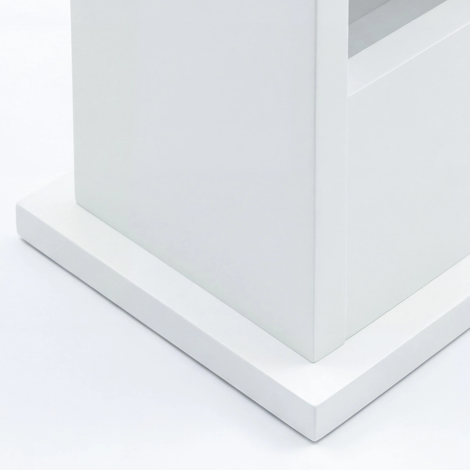 6 Levede Narrow End Table Modern Office Side Table Magazine Rack Bedside Storage, 6 of 8