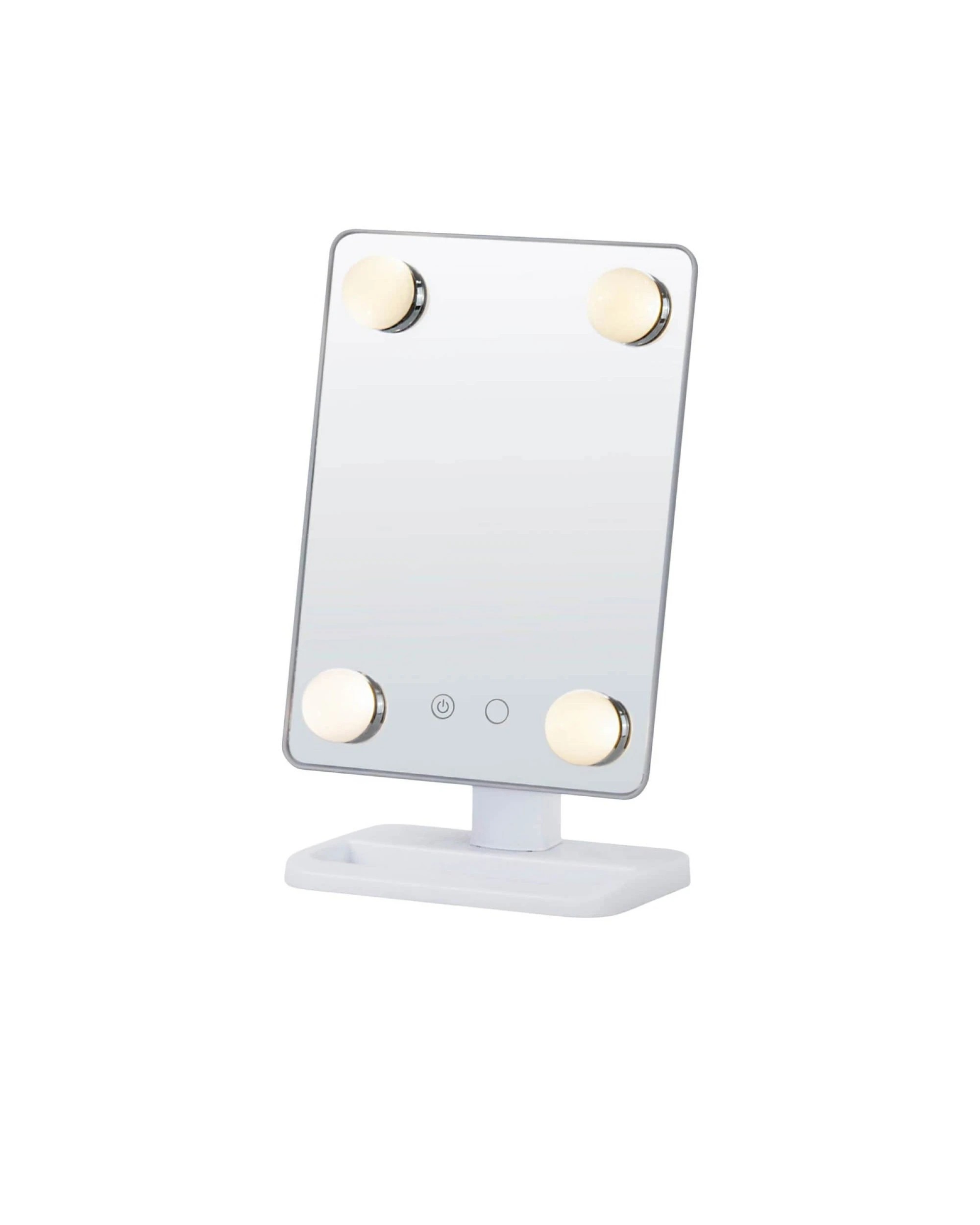 1 BR Home Bel Air Rectangular Vanity Mirror LED Lights in White, 1 of 1