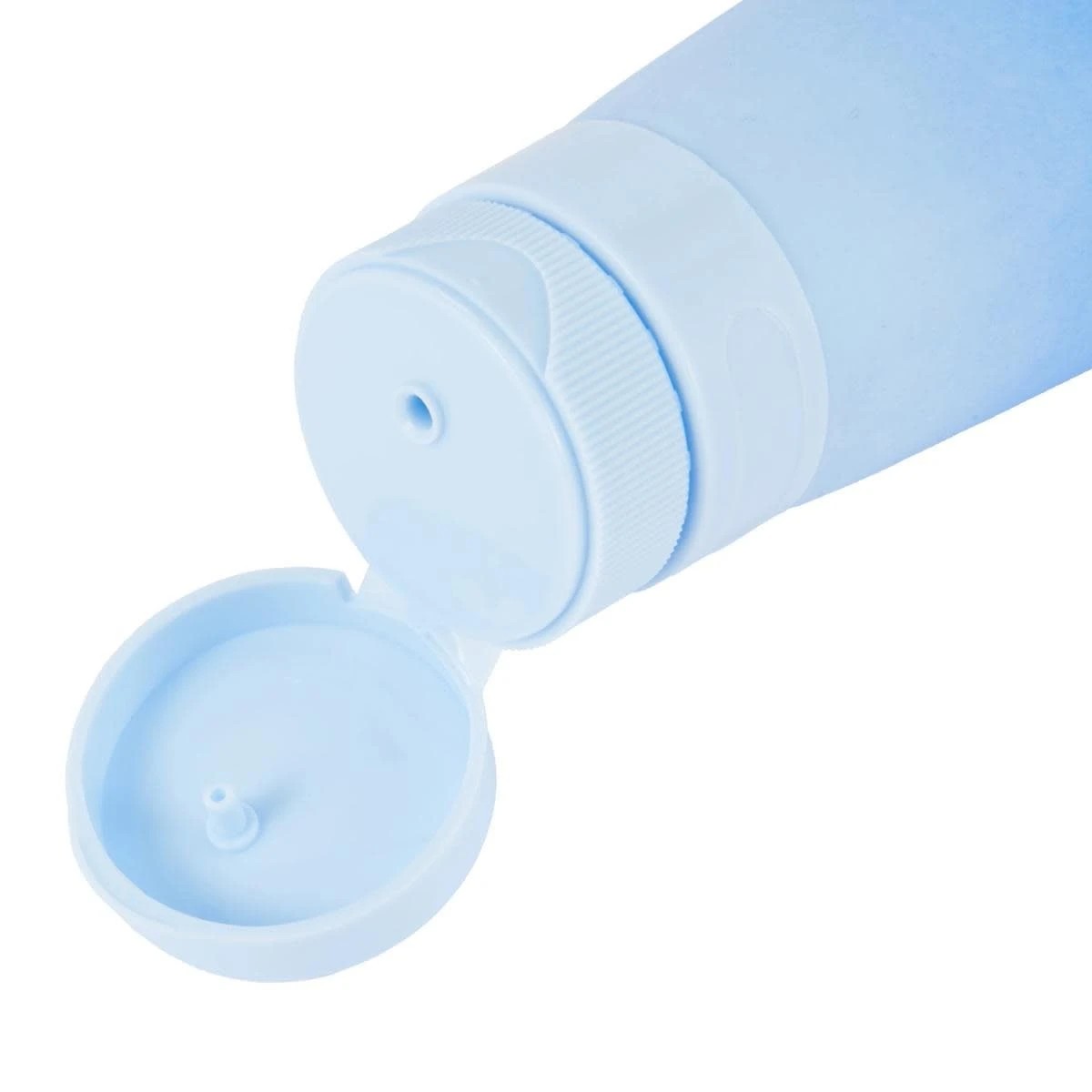 3 OXX Travel La Dolce Vita Silicone Bottle Duo - Blue, 3 of 4