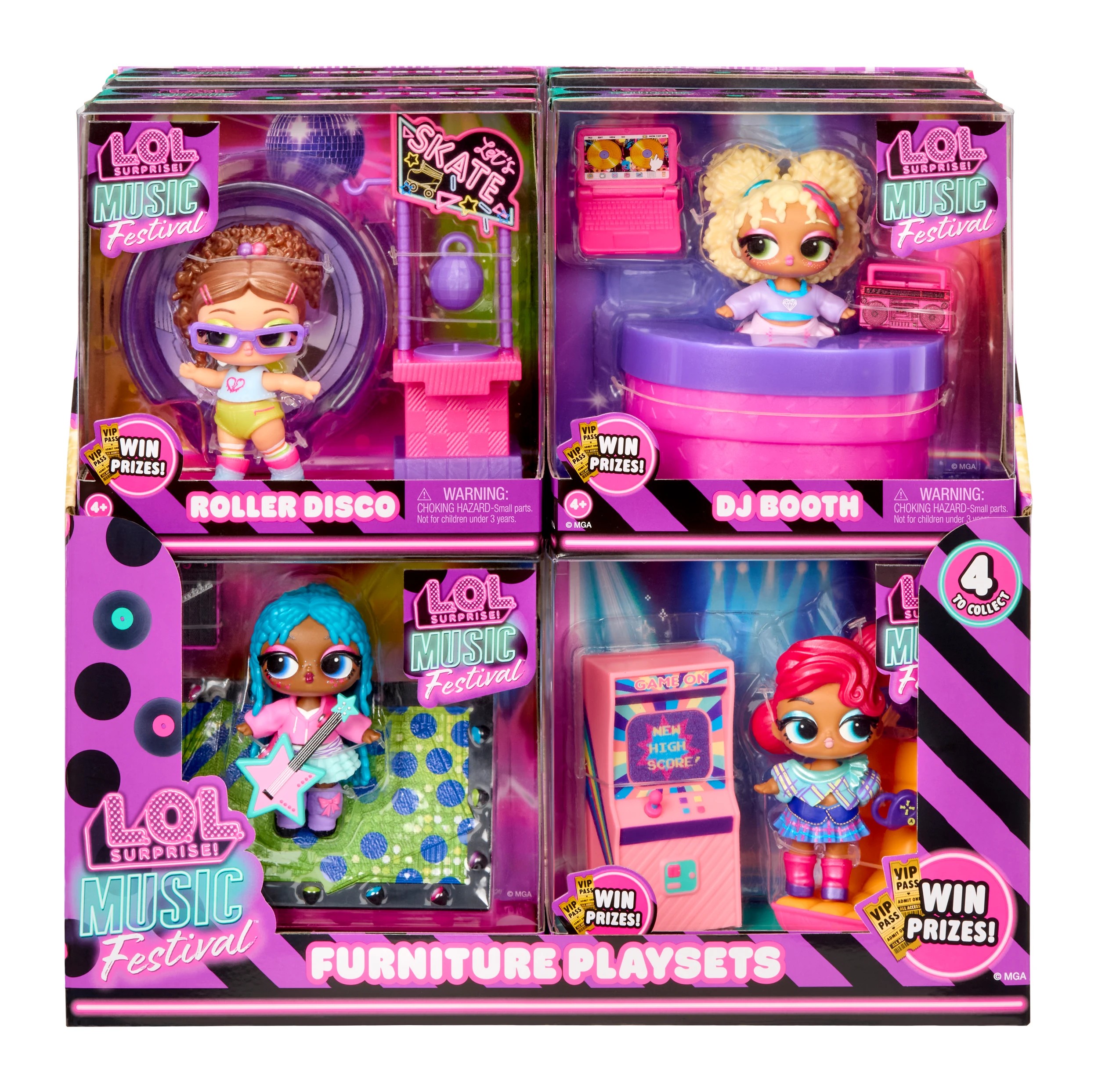 7 L.O.L. Surprise! Music Festival Furniture Packs - Assorted, 7 of 7