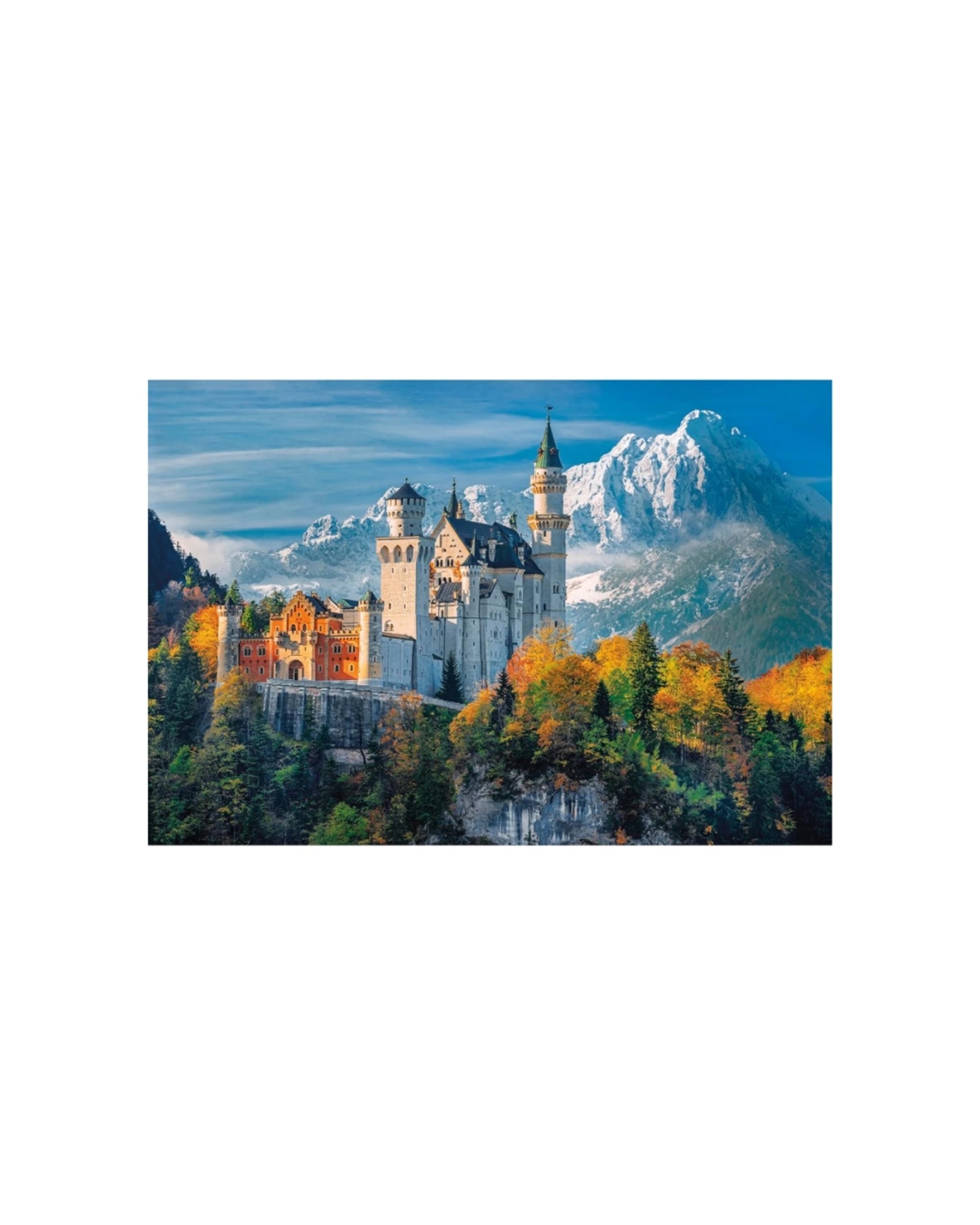 2 Clementoni Neuschwanstein Castle 500 Piece Jigsaw Puzzle - Multi, 2 of 2