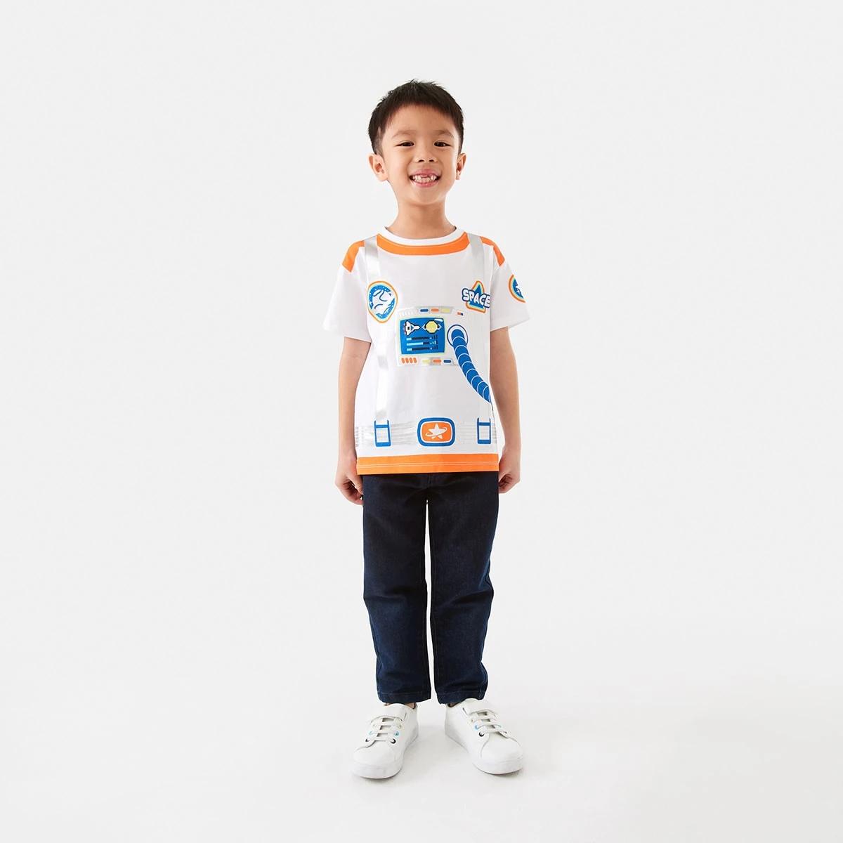 7 Novelty Space T-shirt Whte Space, 7 of 10