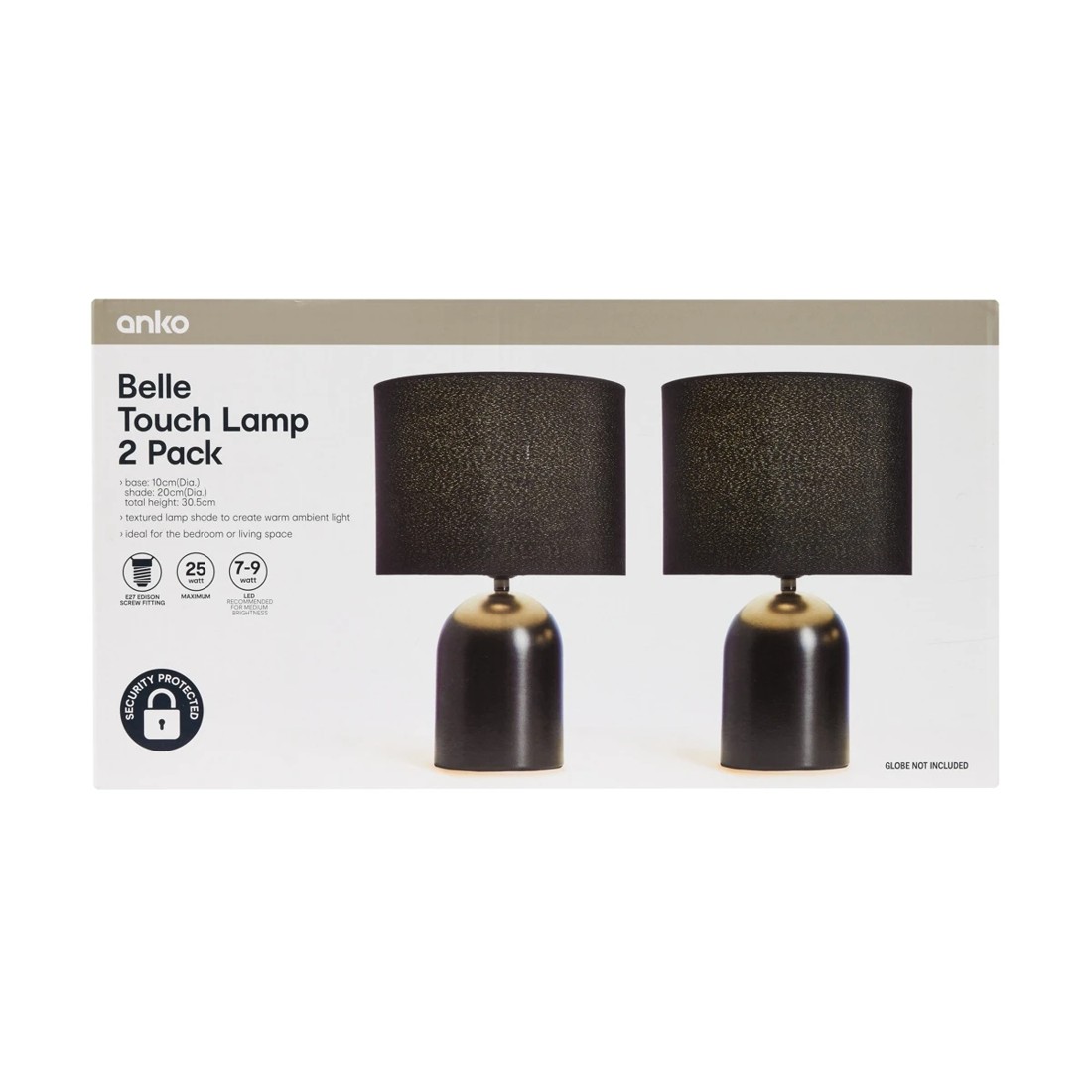 6 2 Pack Belle Touch Lamp, 6 of 6