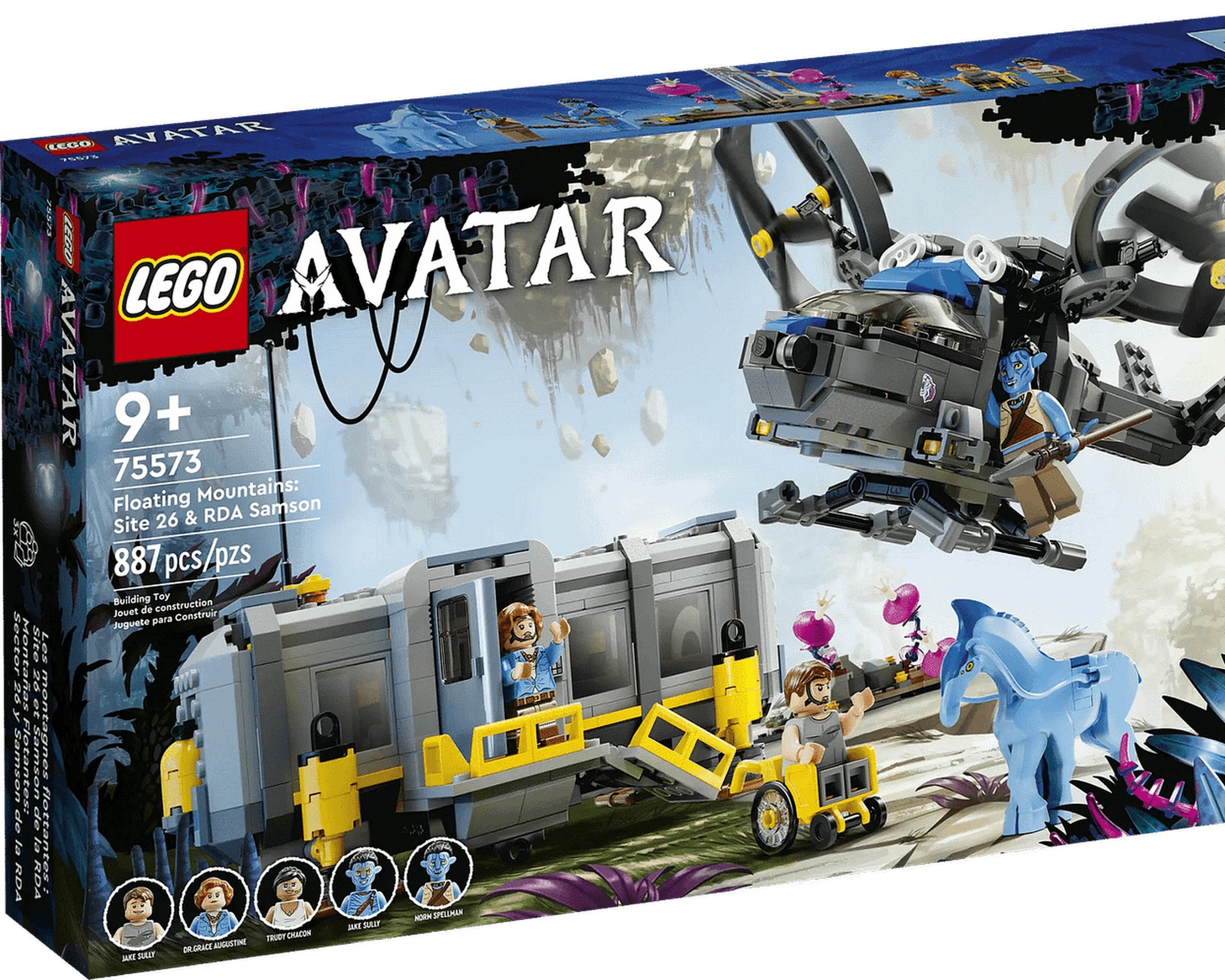 LEGO® 75573 Floating Mountains: Site 26 and RDA Samson - Avatar - Kmart