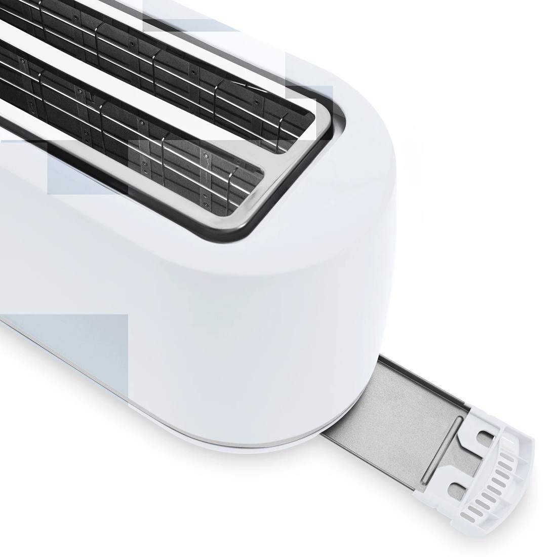 7 4 Slice Long Slot Toaster - White, 7 of 9