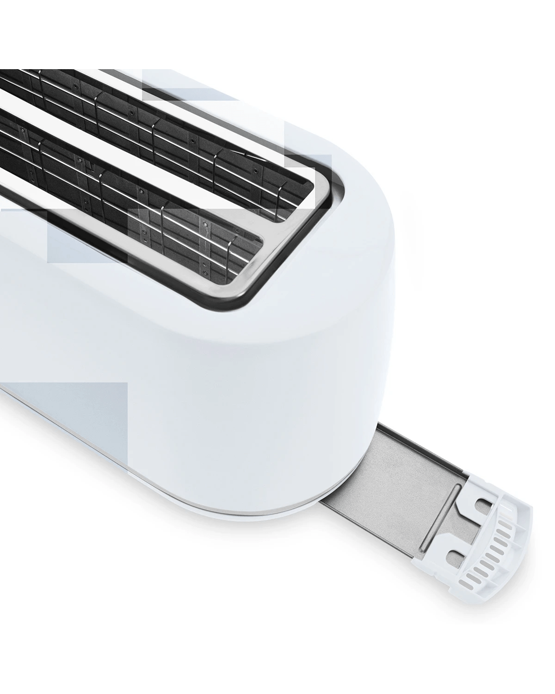 7 4 Slice Long Slot Toaster - White, 7 of 9