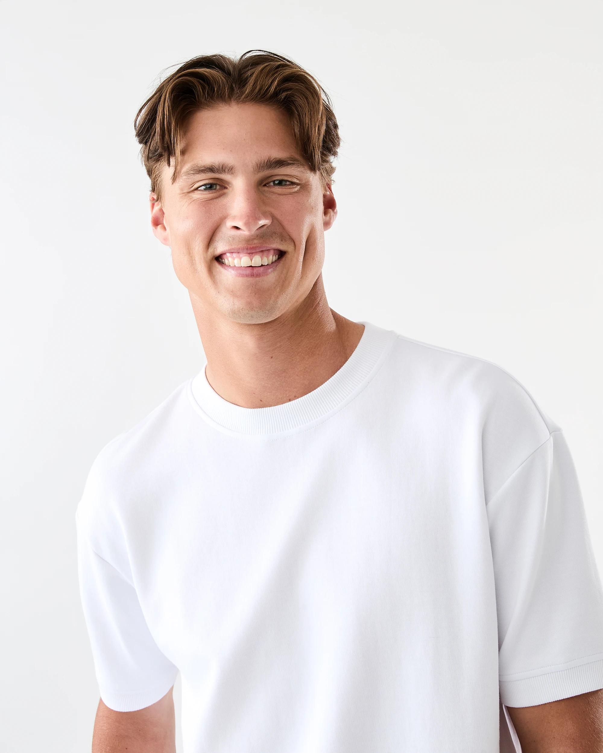 4 Oversized Interlock T-shirt White, 4 of 6