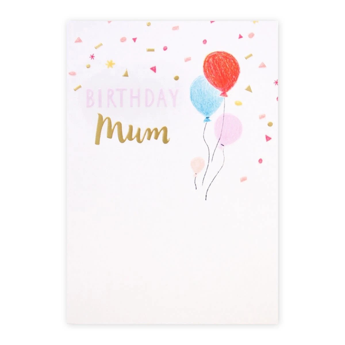 2 Connections from Hallmark Birthday Card For Mum - Balloons & Confetti, 2 of 2