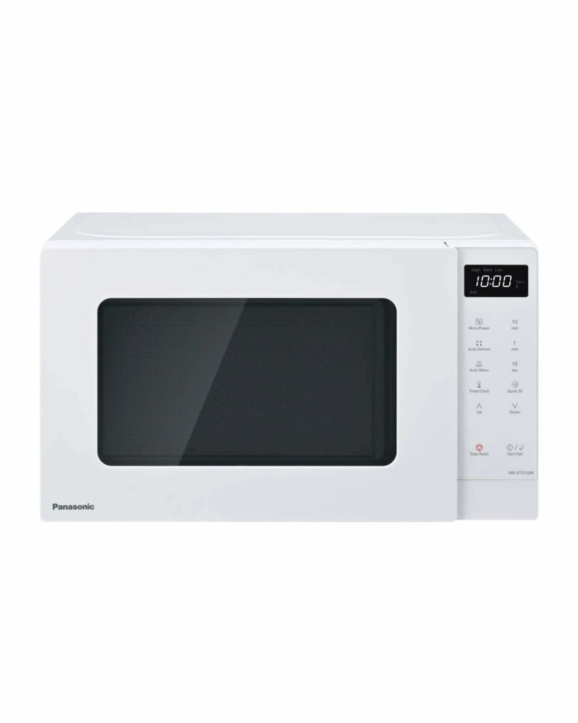 1 Panasonic 20L Compact Microwave Oven - White - WHITE, 1 of 5