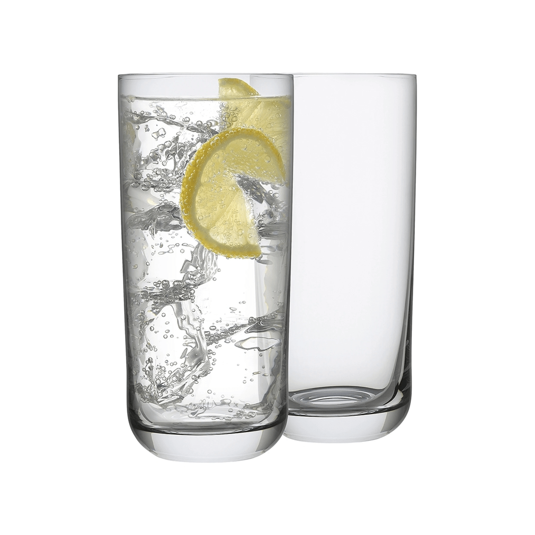 3 6pc Ecology 430ml Classic Crystalline Hi Ball Set Glass Drinking Tumbler Clear
 - Clear, 3 of 3