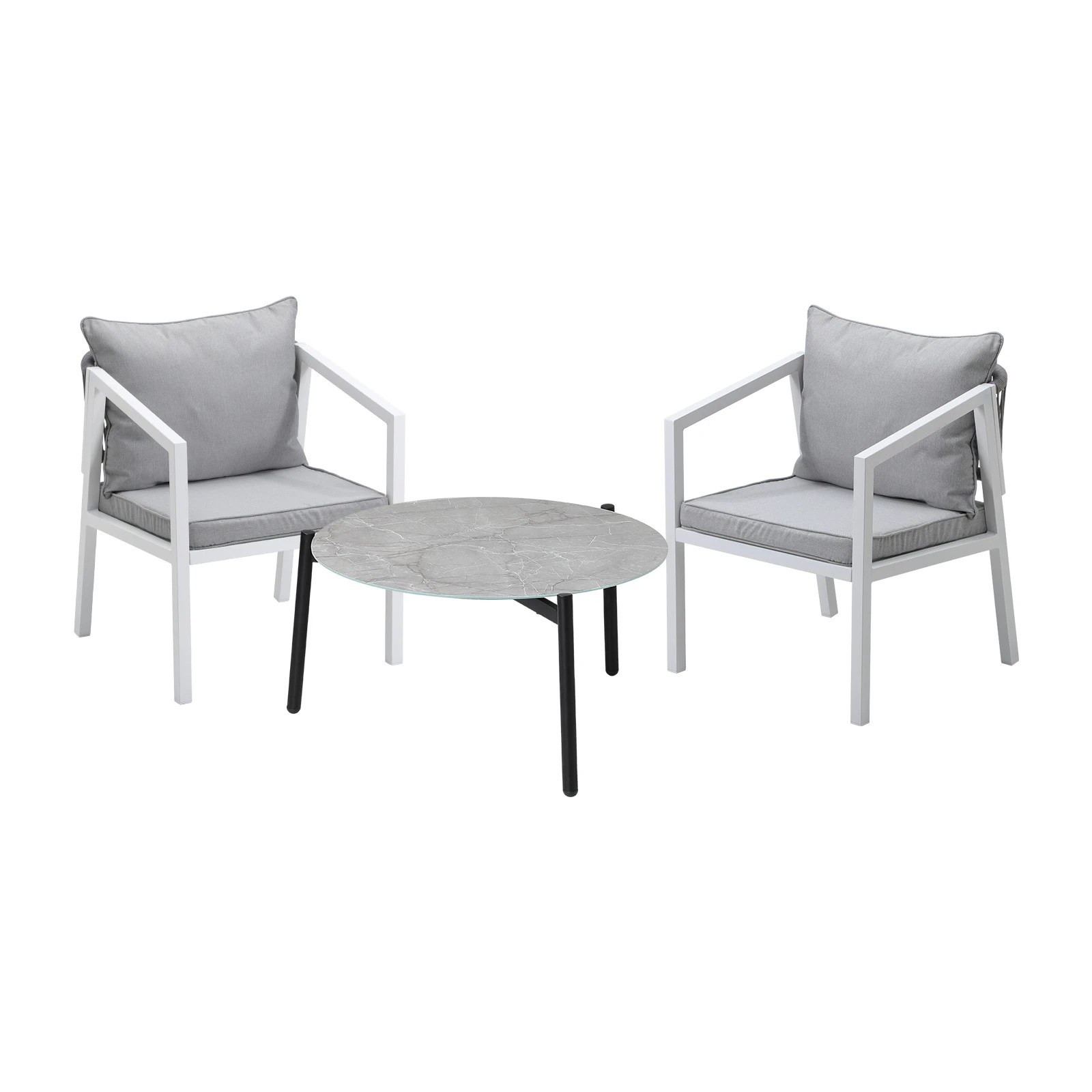 1 Livsip Outdoor Patio Setting Furniture Lounge Set 70cm Coffee Table
 - Multi, 1 of 10