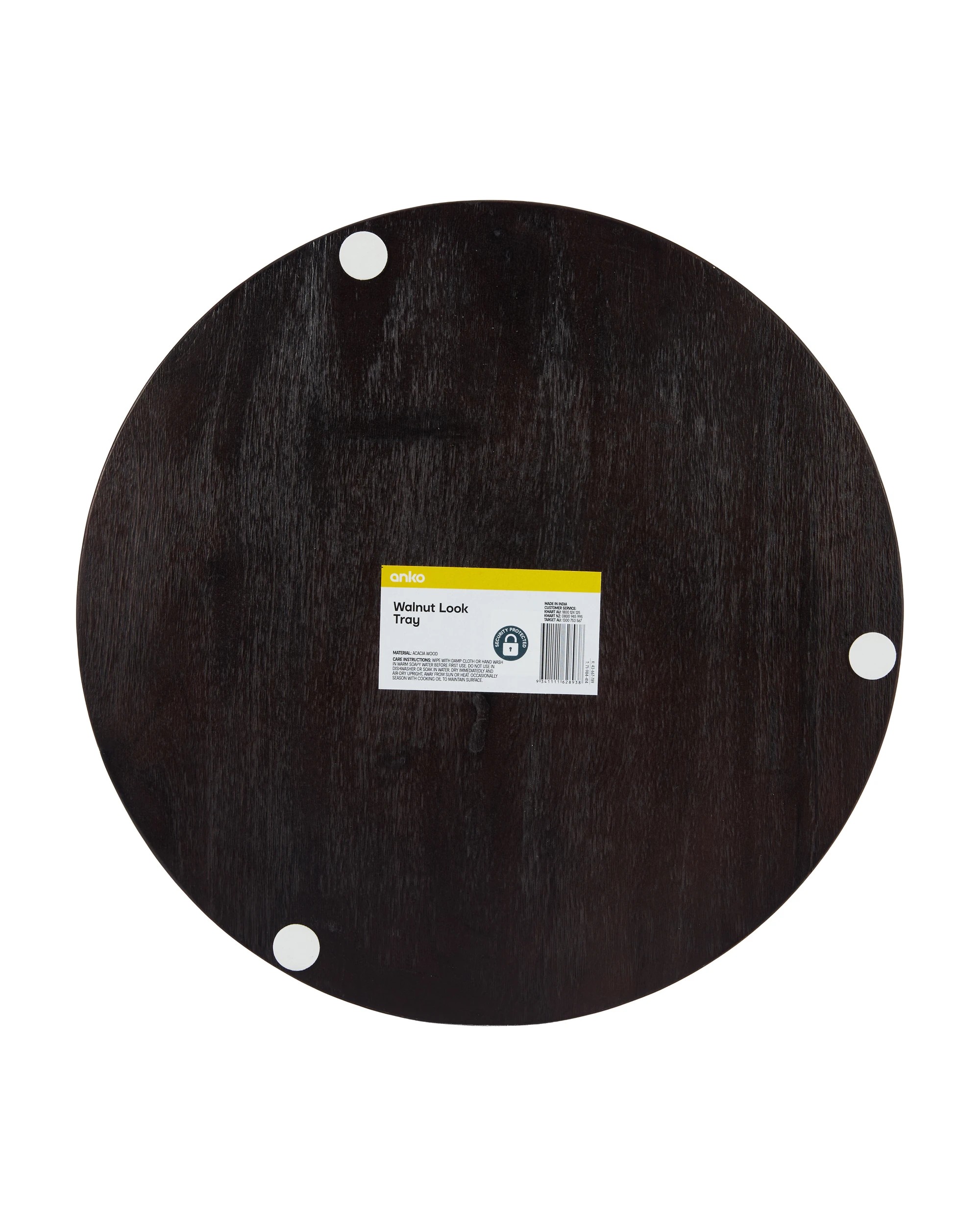 4 Walnut Look Tray, 4 of 4