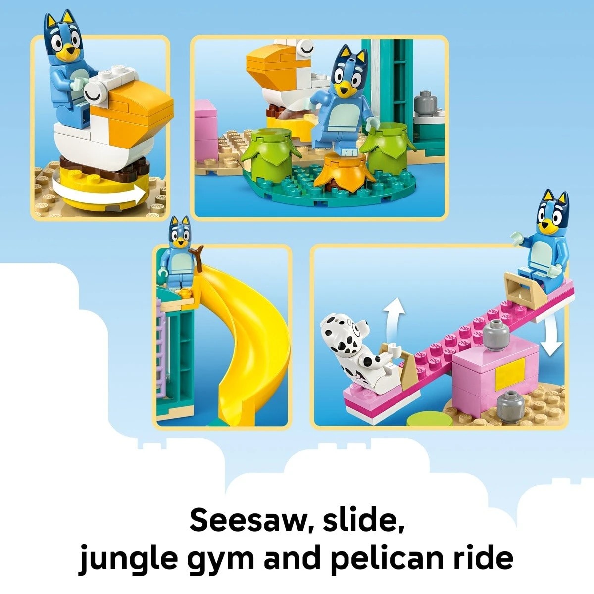 8 LEGO Bluey Playground Fun with Bluey and Chloe 11201, 8 of 10