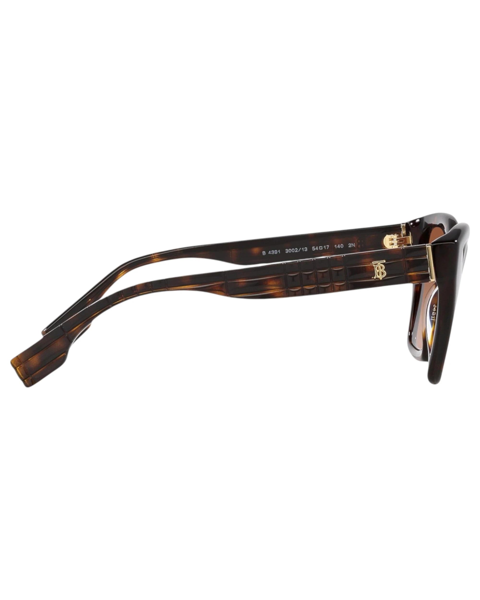 5 Burberry Womens Sunglasses Arden BE4391 Dark Havana/ Brown Gradient Sunnies DARK HAVANA/BROWN, 5 of 5