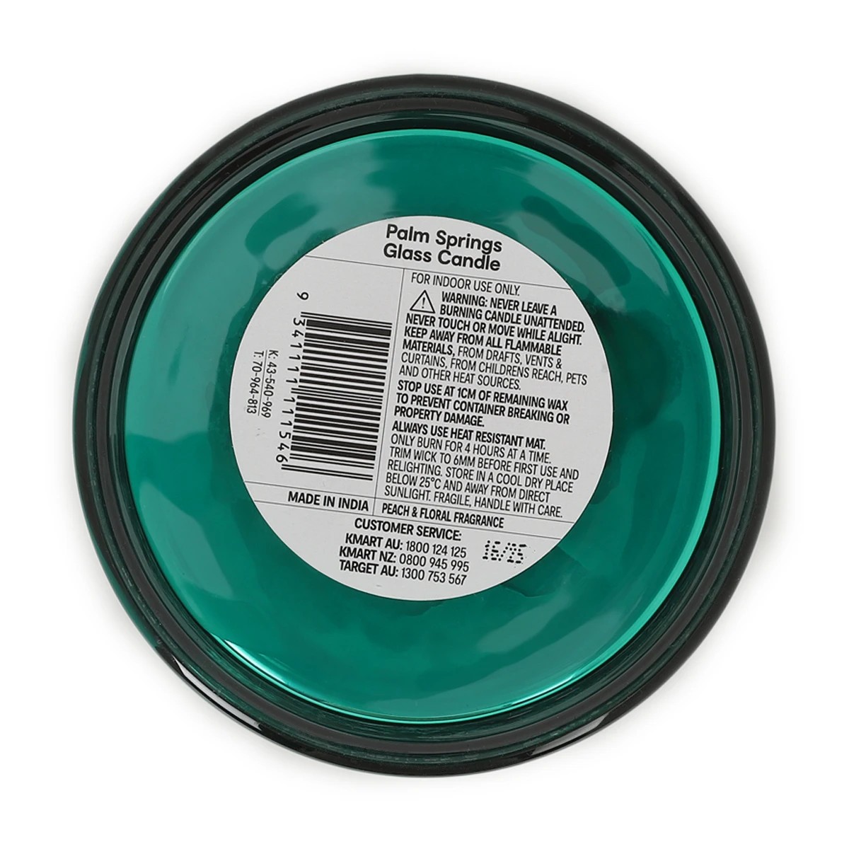 5 Palm Springs Glass Candle, 5 of 5