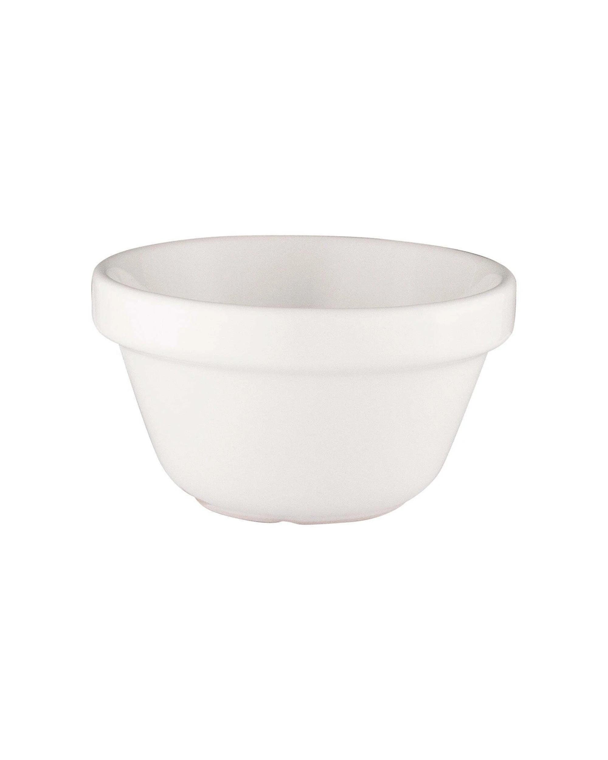 1 Avanti Multi Purpose Mixing Baking Bowl 13cm 350ml Deep Sides Broad Base - White, 1 of 1