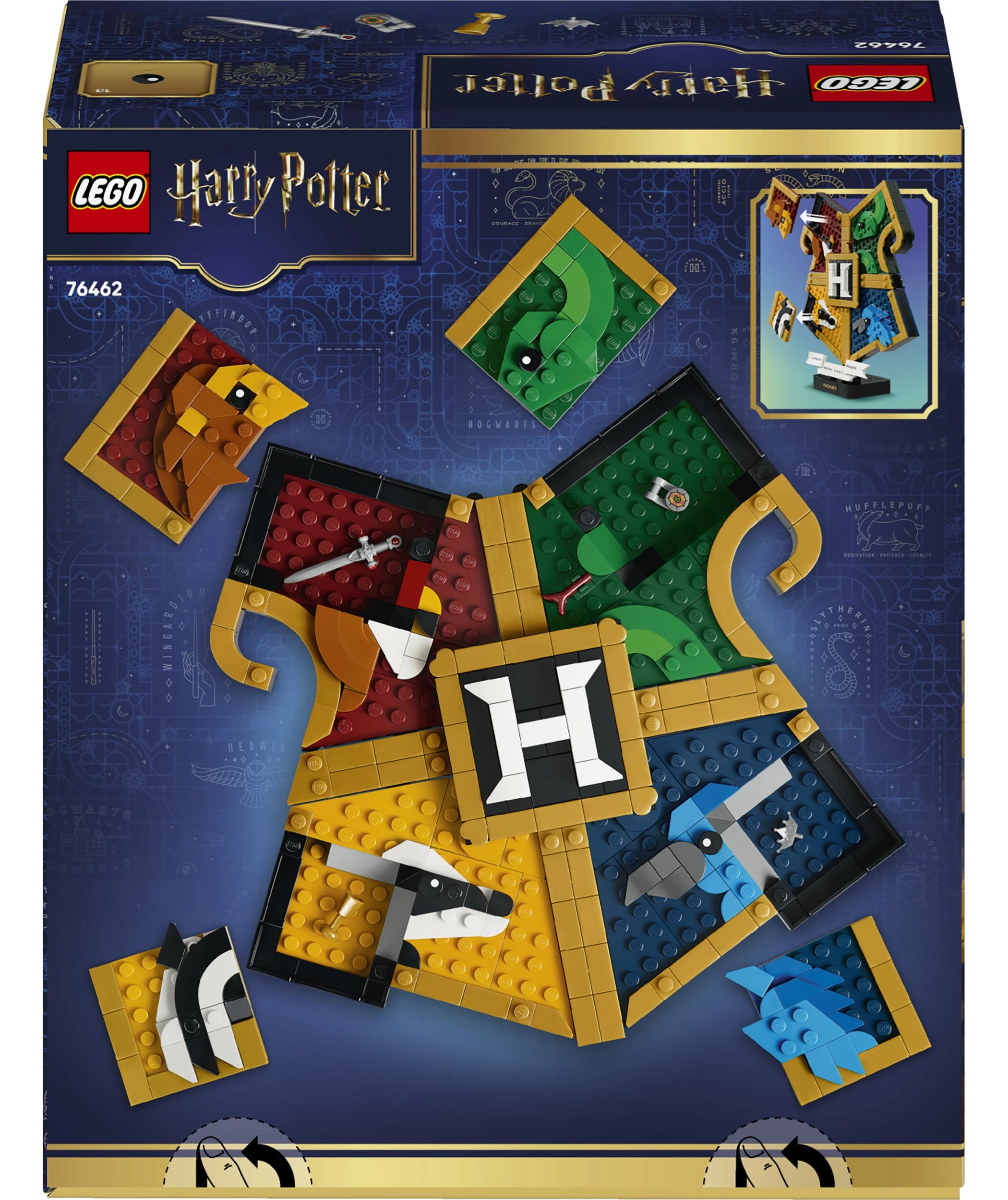 9 LEGO Harry Potter Hogwarts House Crest 76462, 9 of 9