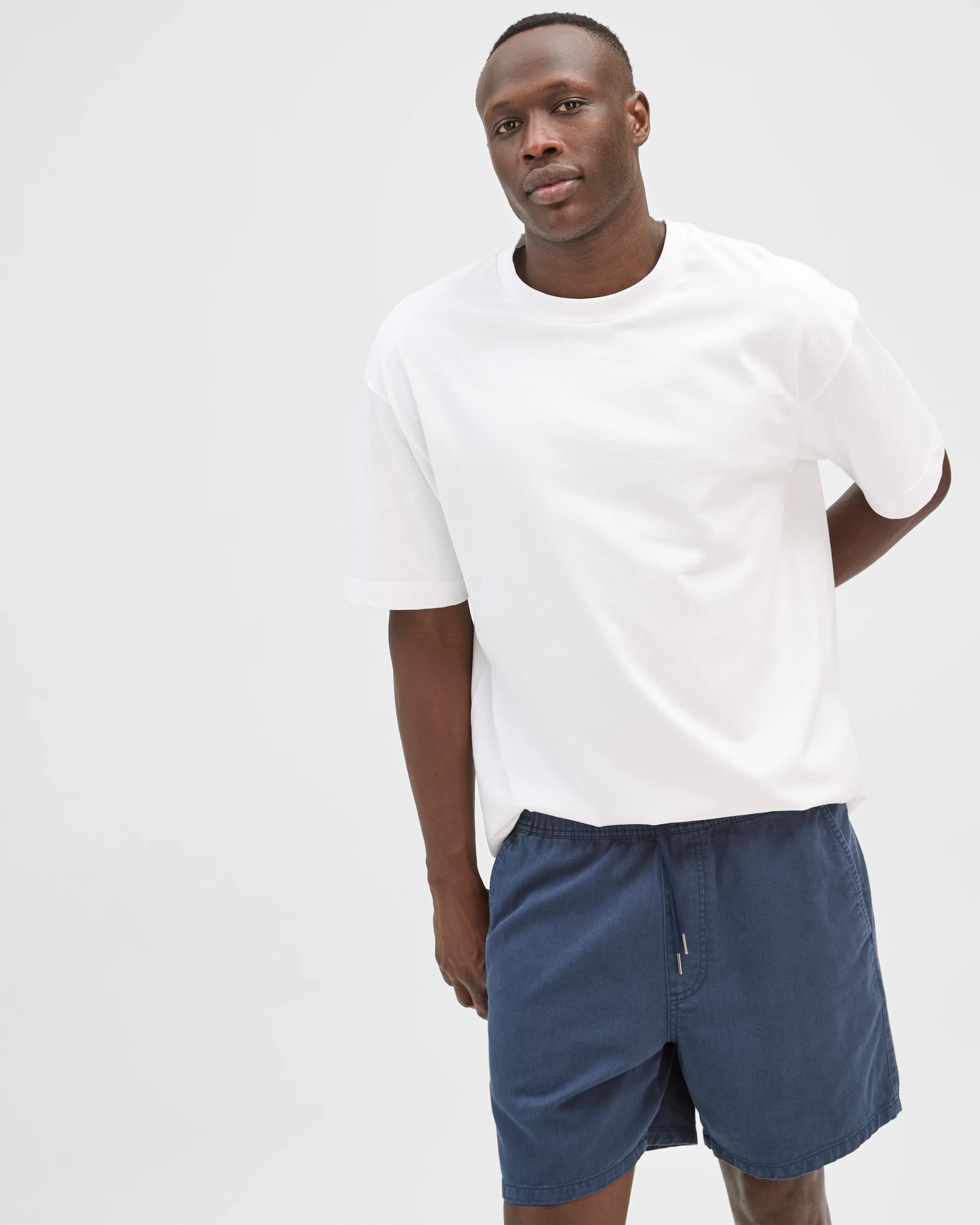 2 Commons Australian Cotton Twill Volley Shorts OMBRE BLUE, 2 of 6