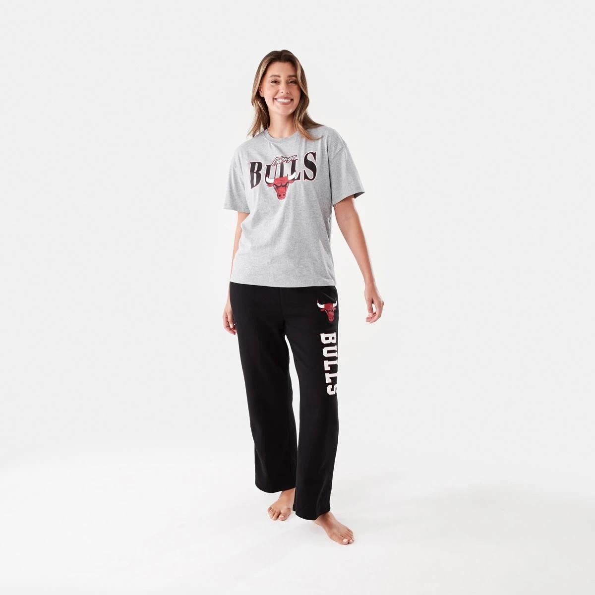 1 Official NBA Adult Lounge Pyjama Set Bulls 7c34, 1 of 8