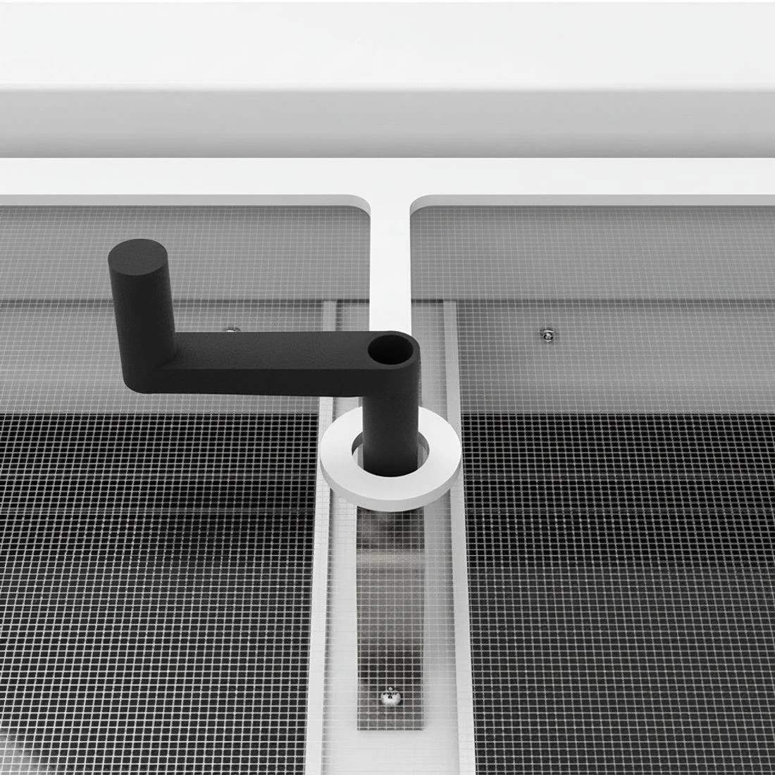 4 Weisshorn Caravan Roof Vent Hatch RV Skylight Motorhome Camper 350x350mm - Black, 4 of 4