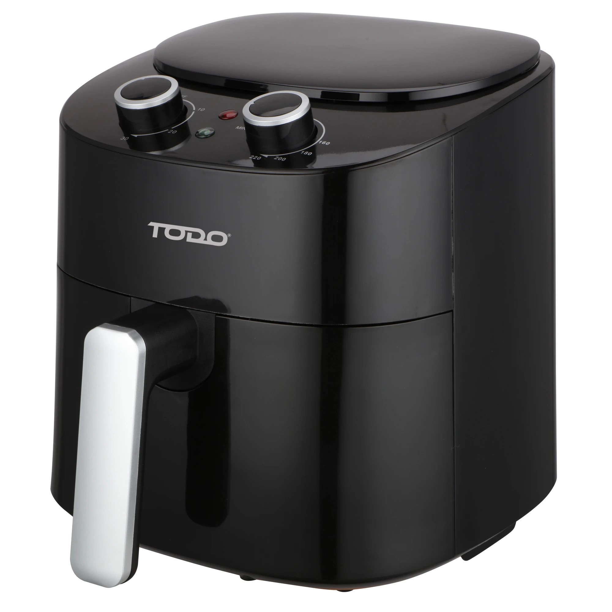 2 Todo 4.2l Air Fryer 1300w Convection Oven Fan Forced Multi Function Cooker Analog Black, 2 of 4