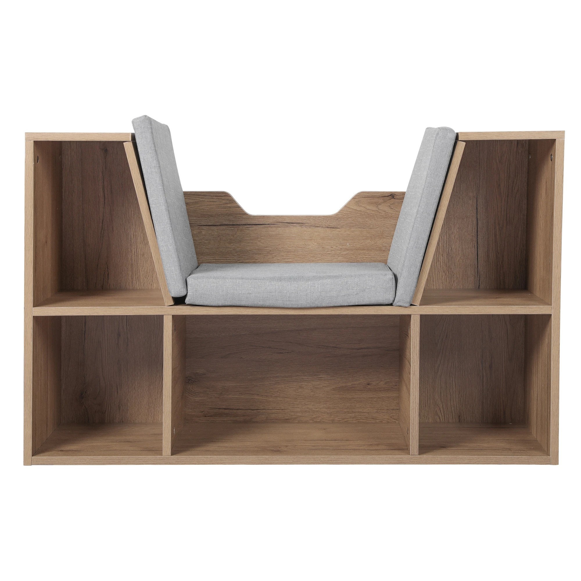 2 Levede Kids Bookshelf Oak, 2 of 7