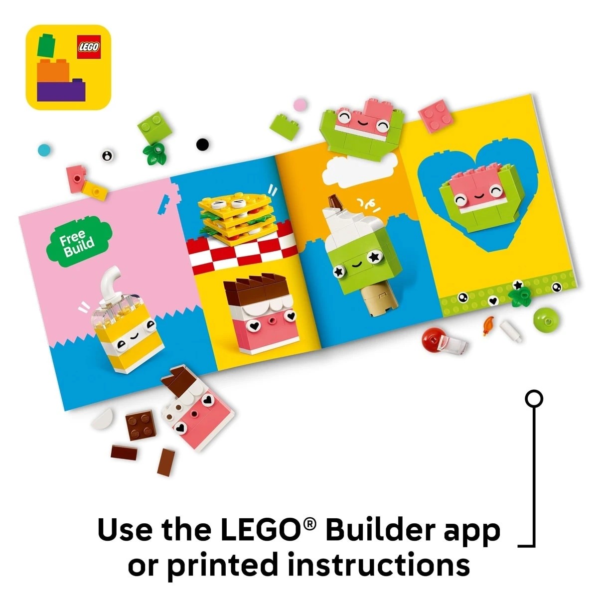 7 LEGO Classic Creative Food Friends 11039, 7 of 10