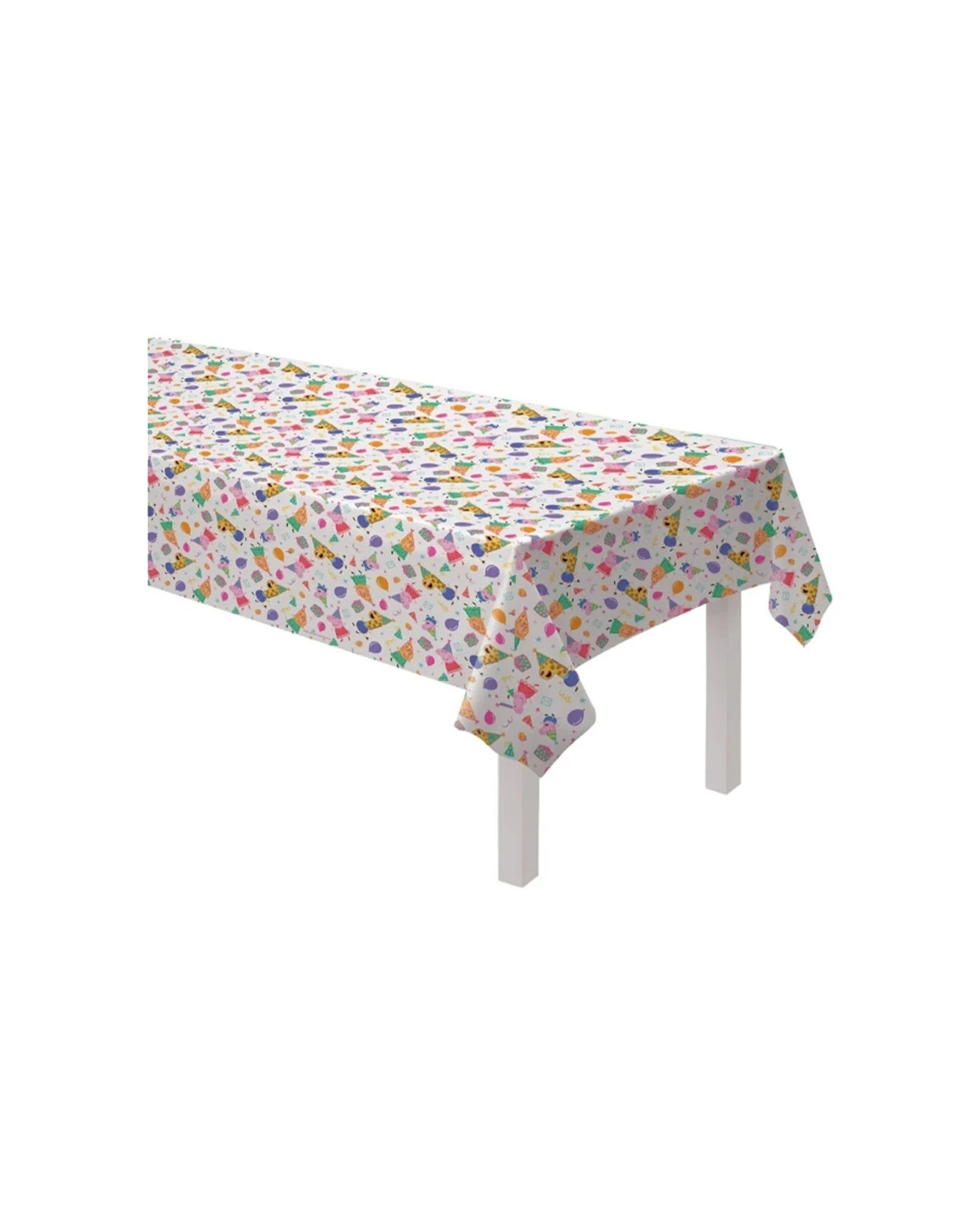 1 Anagram Rectangle Paper Table Cover Tableware Peppa's - Multi, 1 of 1