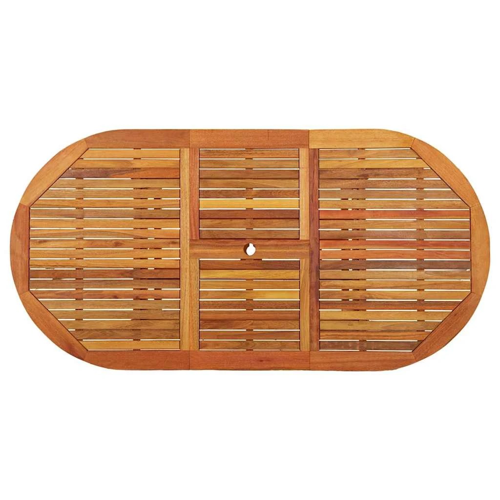 4 vidaXL Garden table Yes - Brown, 4 of 9