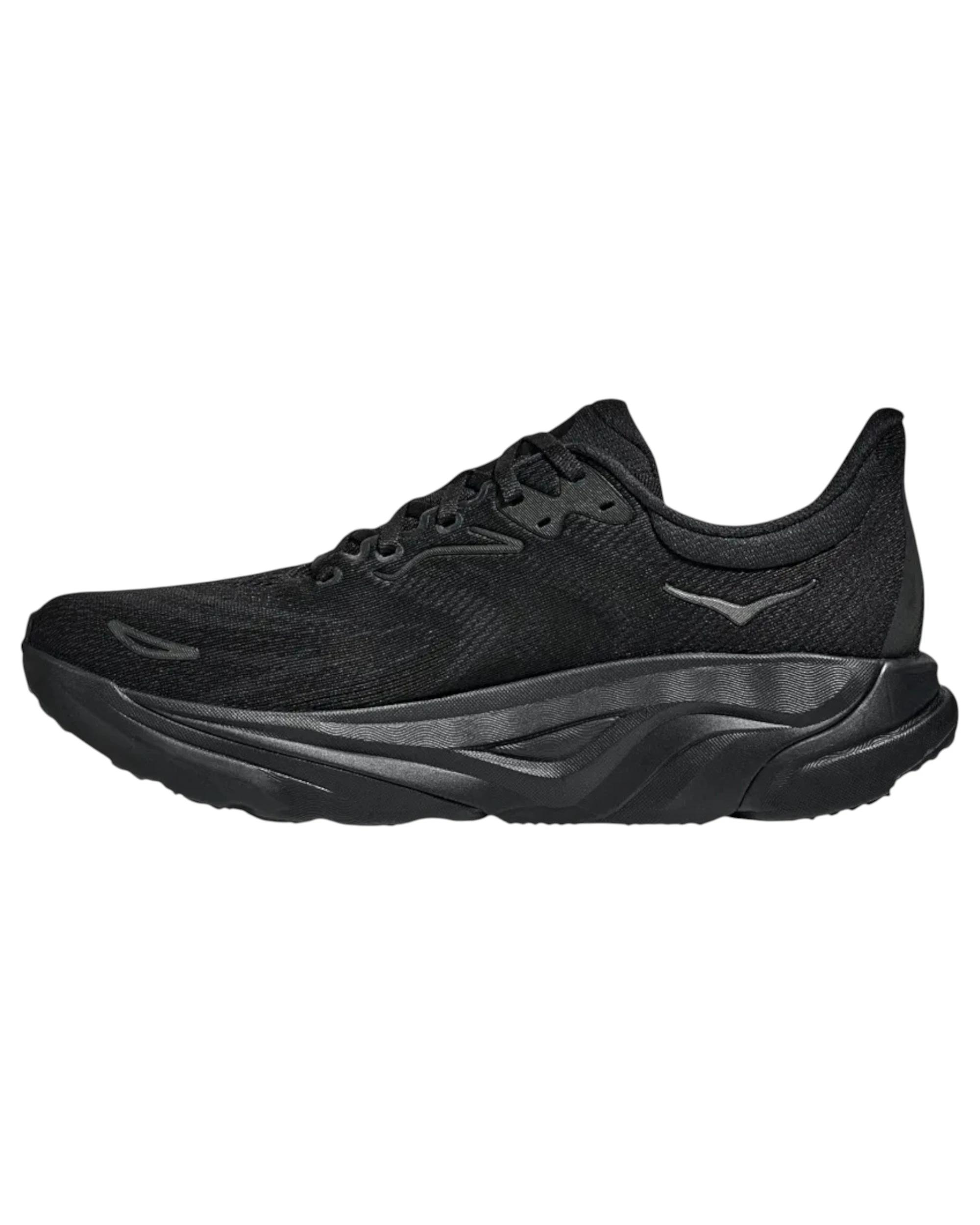 3 Hoka Mens Arahi 8 Athletic Running Shoes BLACK, 3 of 8