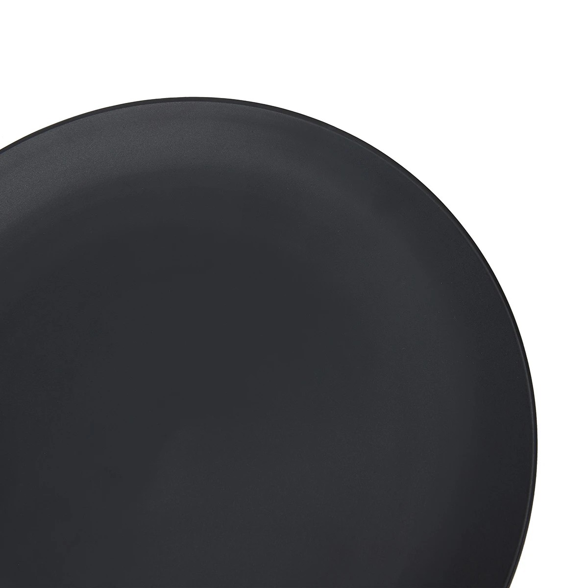 3 Matte Black Dinner Plate, 3 of 9