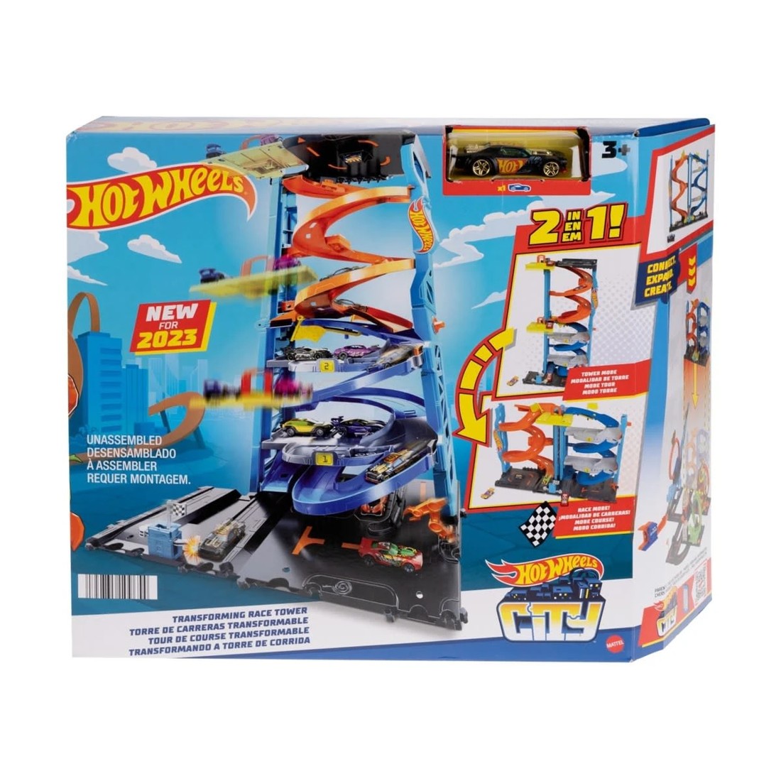 1 Hot Wheels City Transforming Race Tower, 1 of 5