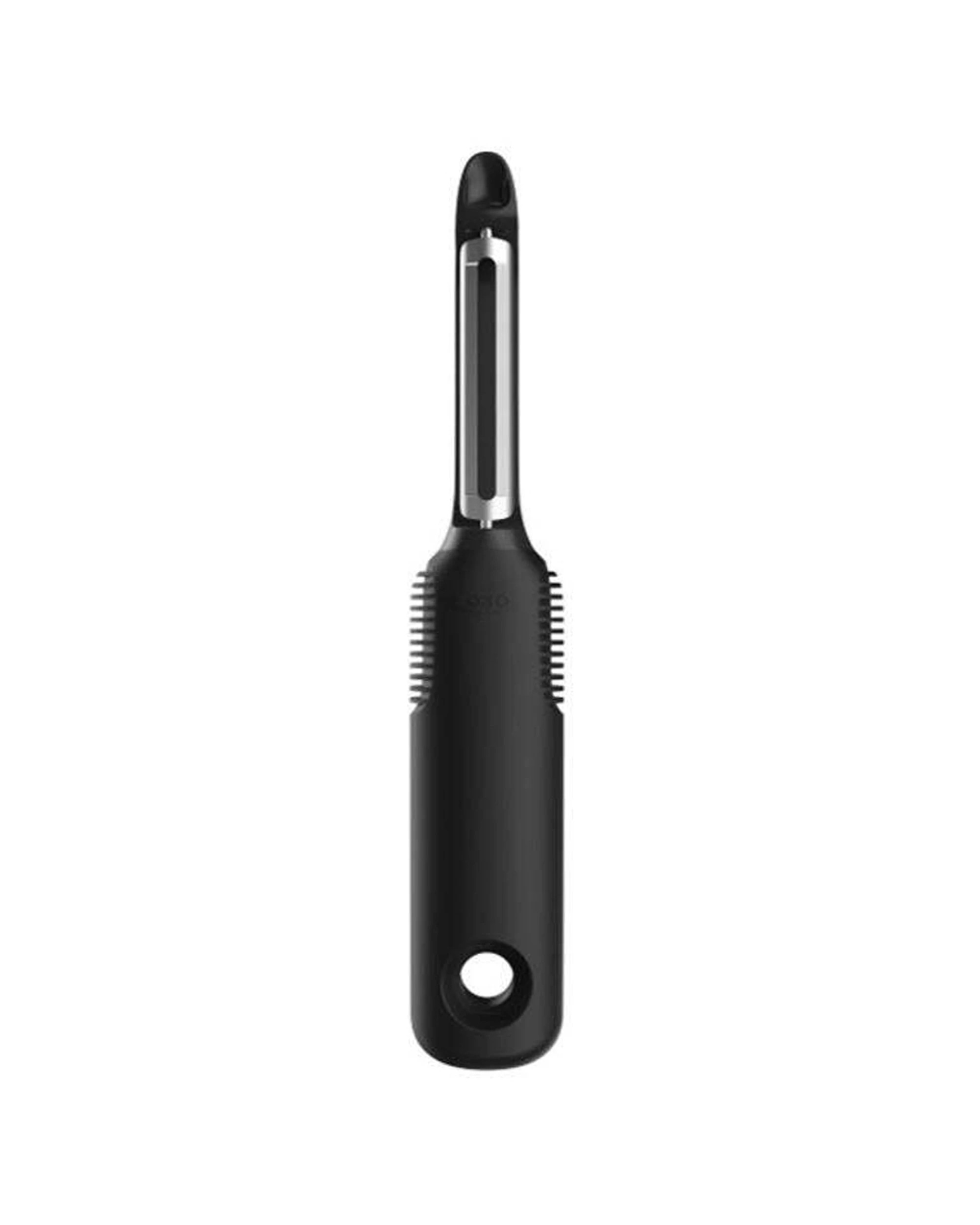 1 Oxo Serrated Fruit Vegetable Peeler Kitchen Food Slicer Sharp Stainless - Black, 1 of 6