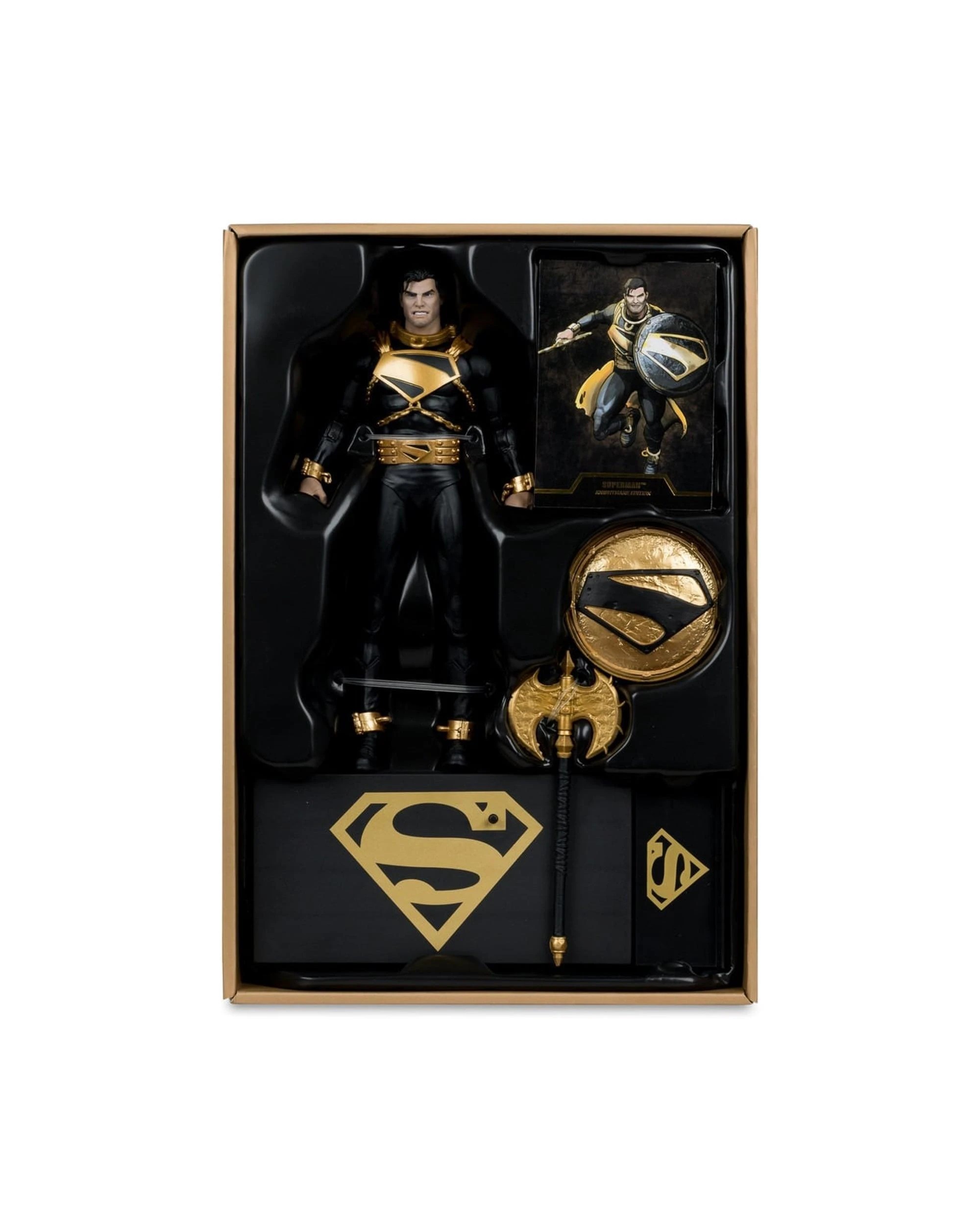 8 DC Multiverse Gold Label Superman Future State Knightmare Edition Superman Limited Edition 7 inch Action Figure, 8 of 10