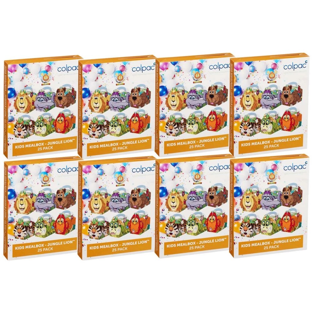 1 Colpac Kids Mealbox Jungle Lion 200 Pack, 1 of 6