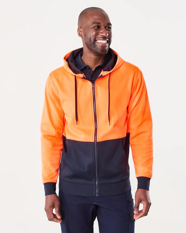 Workwear Hi-Visibility Zip Through Ho