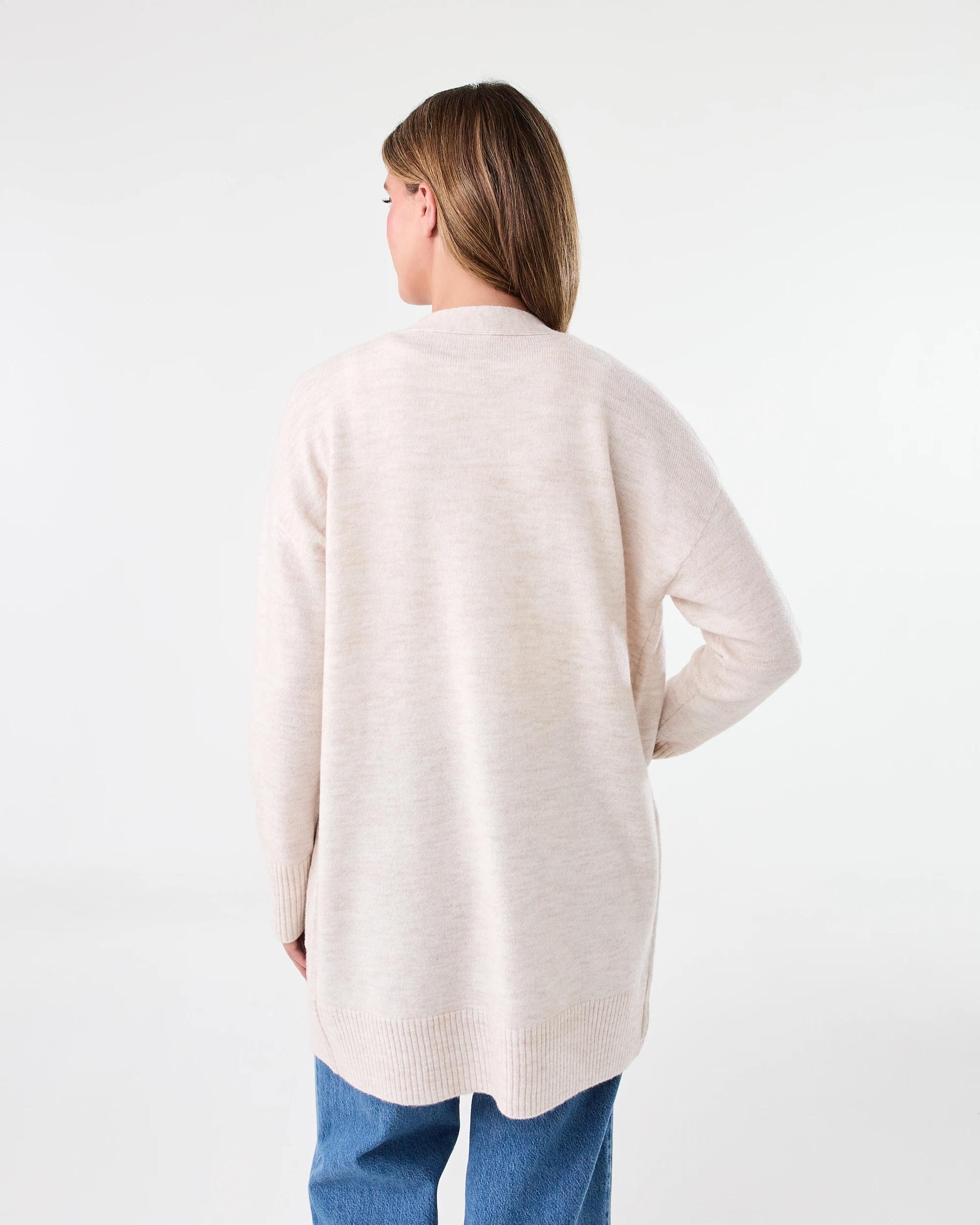 3 Mid Length Cardigan Bge Otml, 3 of 7