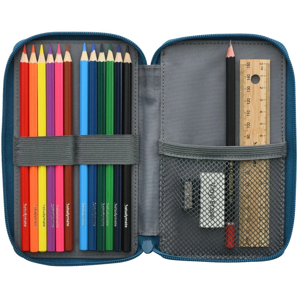8 Studymate Pencil Case Set Space 32 Piece, 8 of 10
