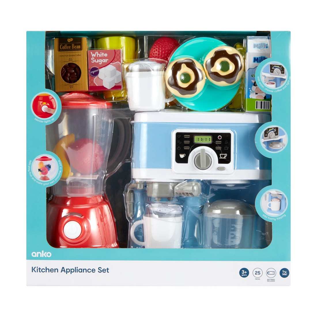 8 25 Piece Kitchen Appliances Toy Set, 8 of 10