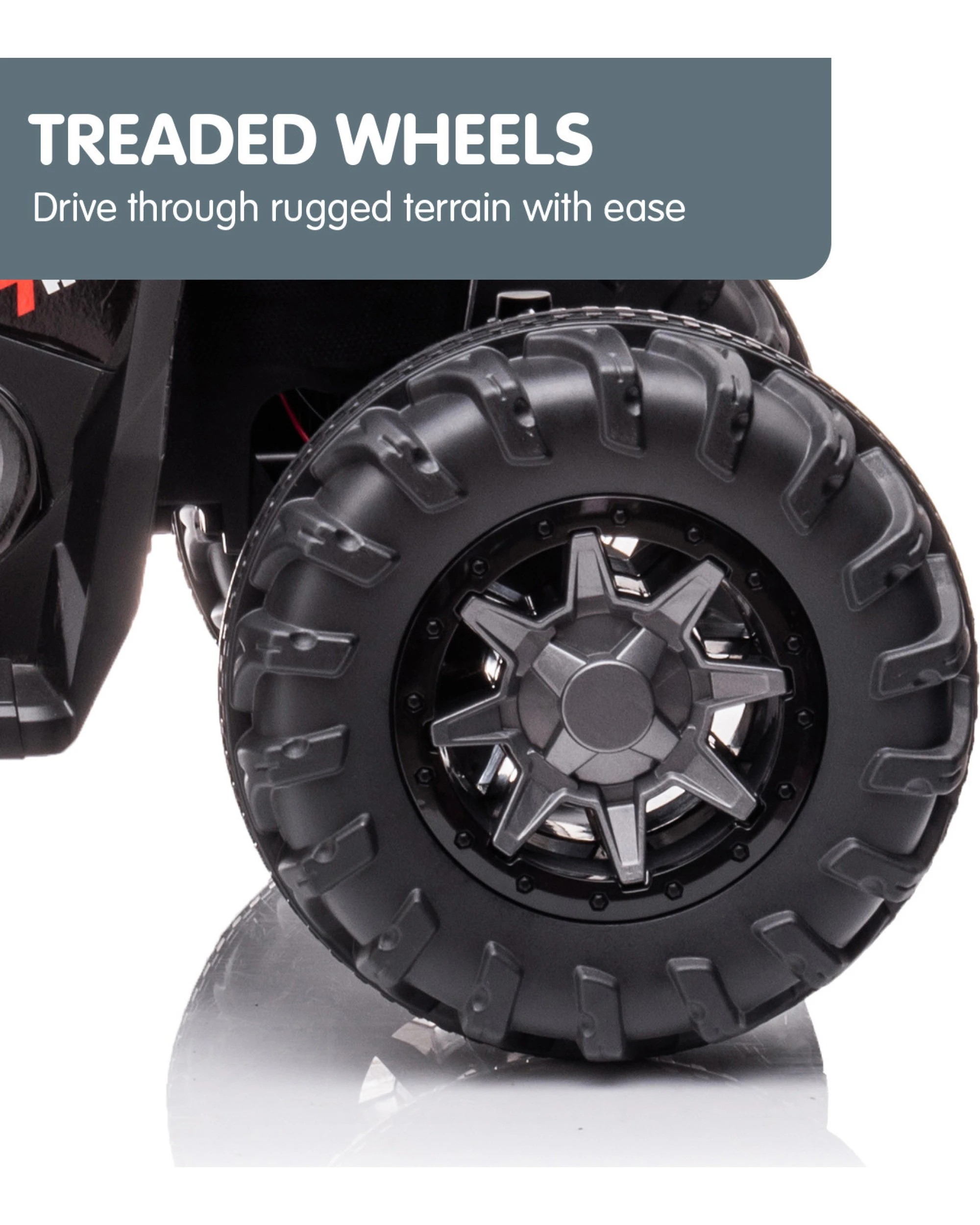 8 Kahuna Gts99 Kids Toy Electric Ride On Quad Bike 50w Atv - Black, 8 of 10