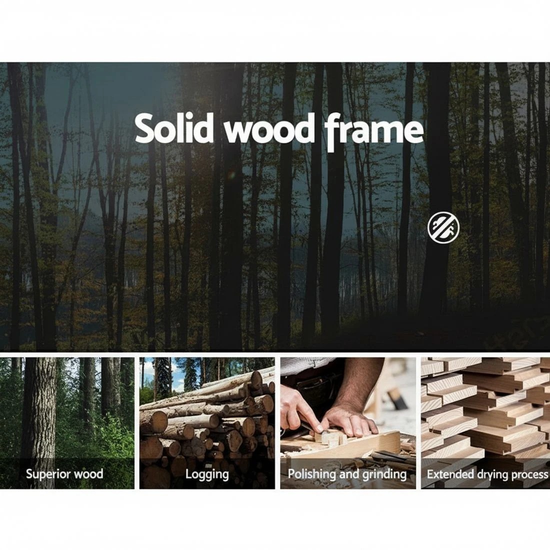 6 Artiss Bed Head Headboard Queen Velvet Upholstered Plush Comfort Bedroom Furniture Modern Decor Bed Frame - Grey, 6 of 8