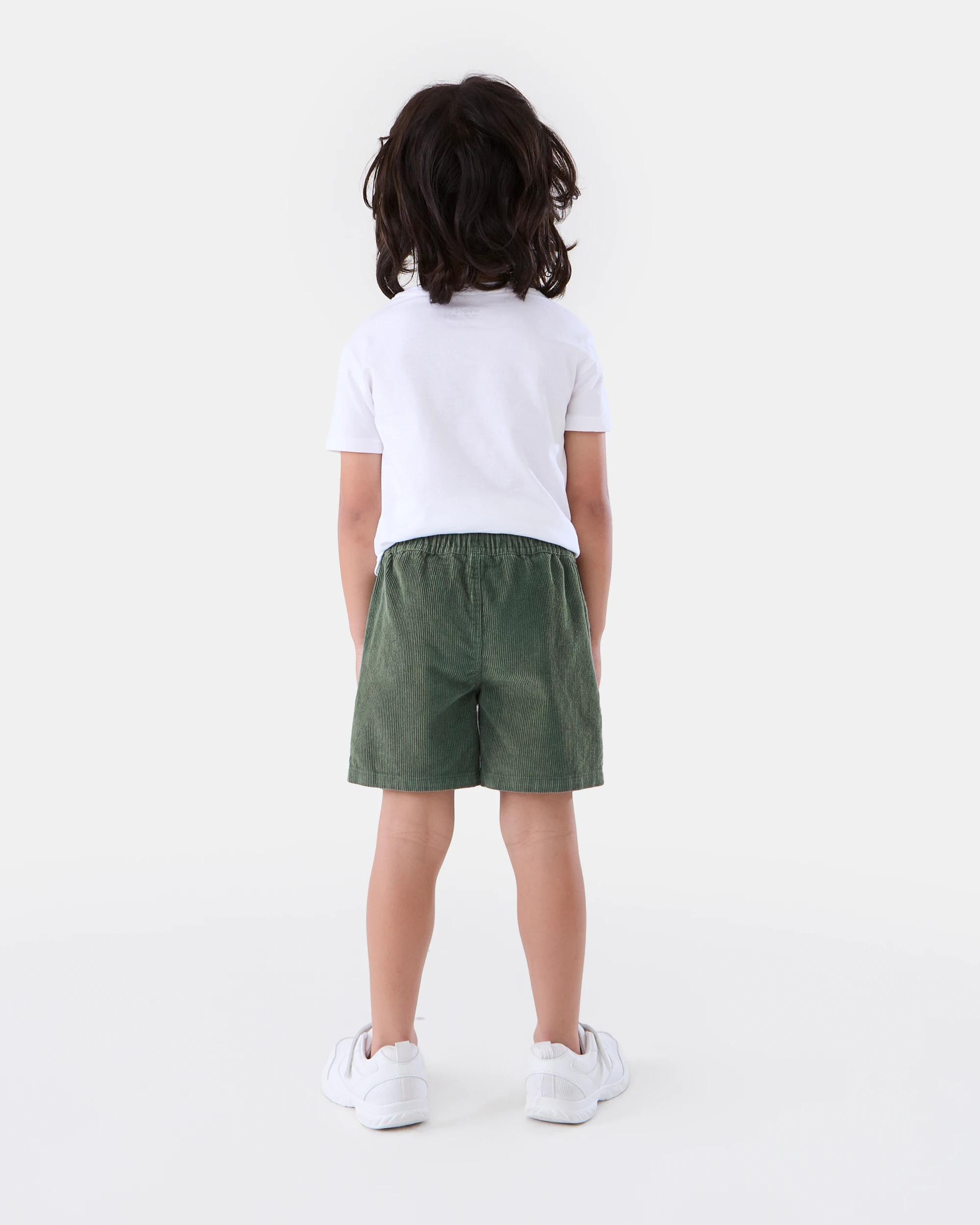 6 Corduroy Shorts Dm Grn, 6 of 6