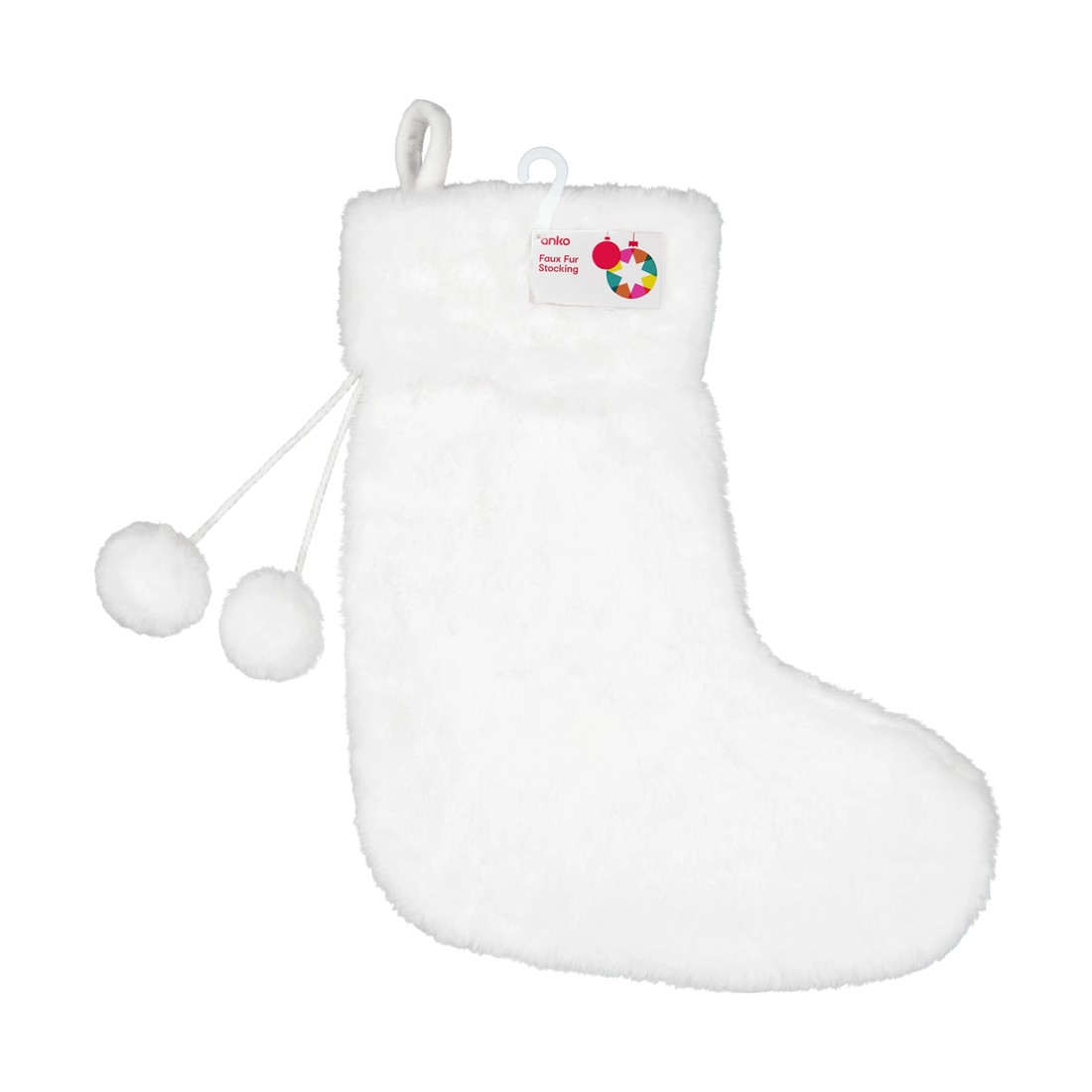 4 Faux Fur Stocking, 4 of 4