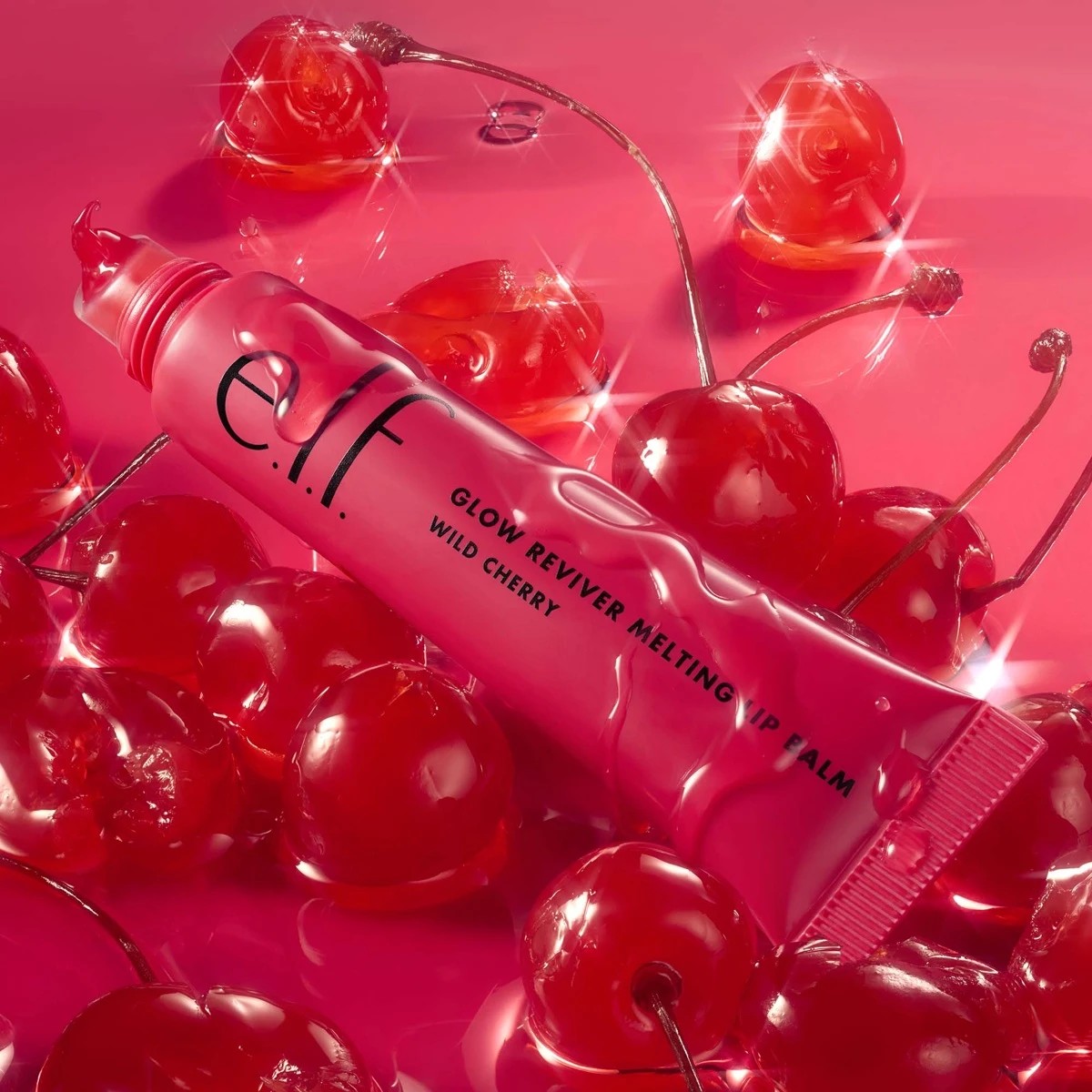 4 e.l.f. Glow Reviver Melting Lip Balm - Wild Cherry, 4 of 4
